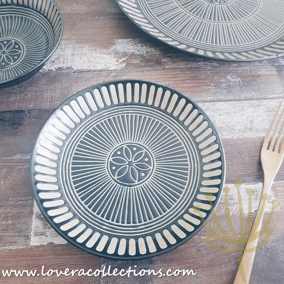 Bloom Japan Sausalito Dinnerware Set - Premium Porcelain Plates, Bowls & Cups - Elegant Japanese Style Tableware for Dining, Entertaining & Home Decor (50% Off Sale)