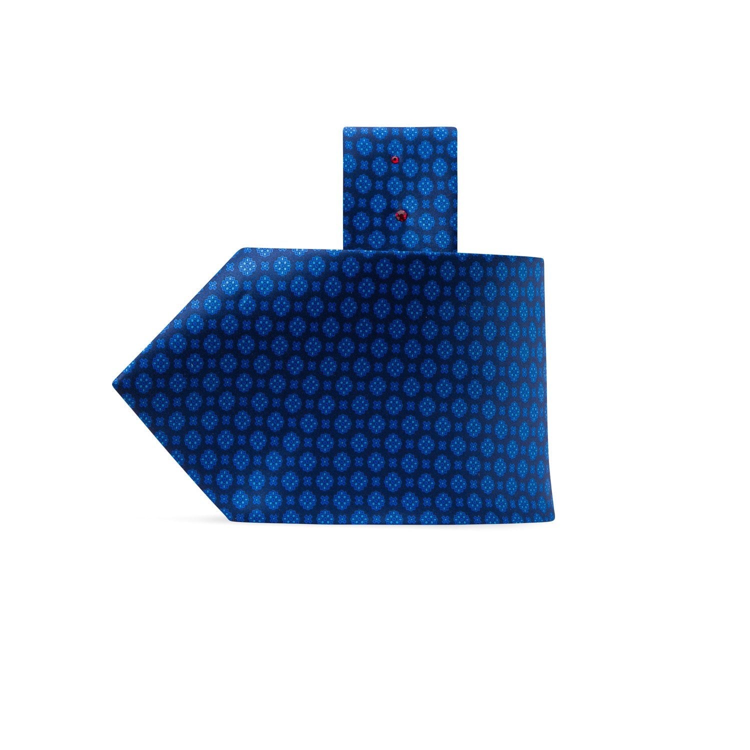 STEFANO RICCI Luxury Silk Tie for Men - Navy Blue Classic Business Necktie | Perfect for Weddings, Office & Formal Occasions