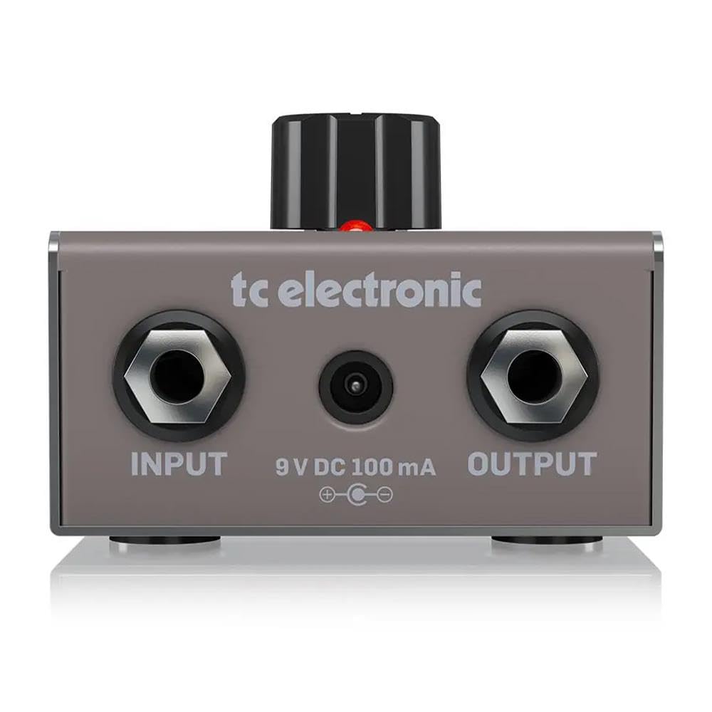 TC Electronic Rush Booster Guitar Effects Pedal - Clean Boost with EQ Control for Enhanced Tone & Sustain | Perfect for Live Performances & Studio Recording