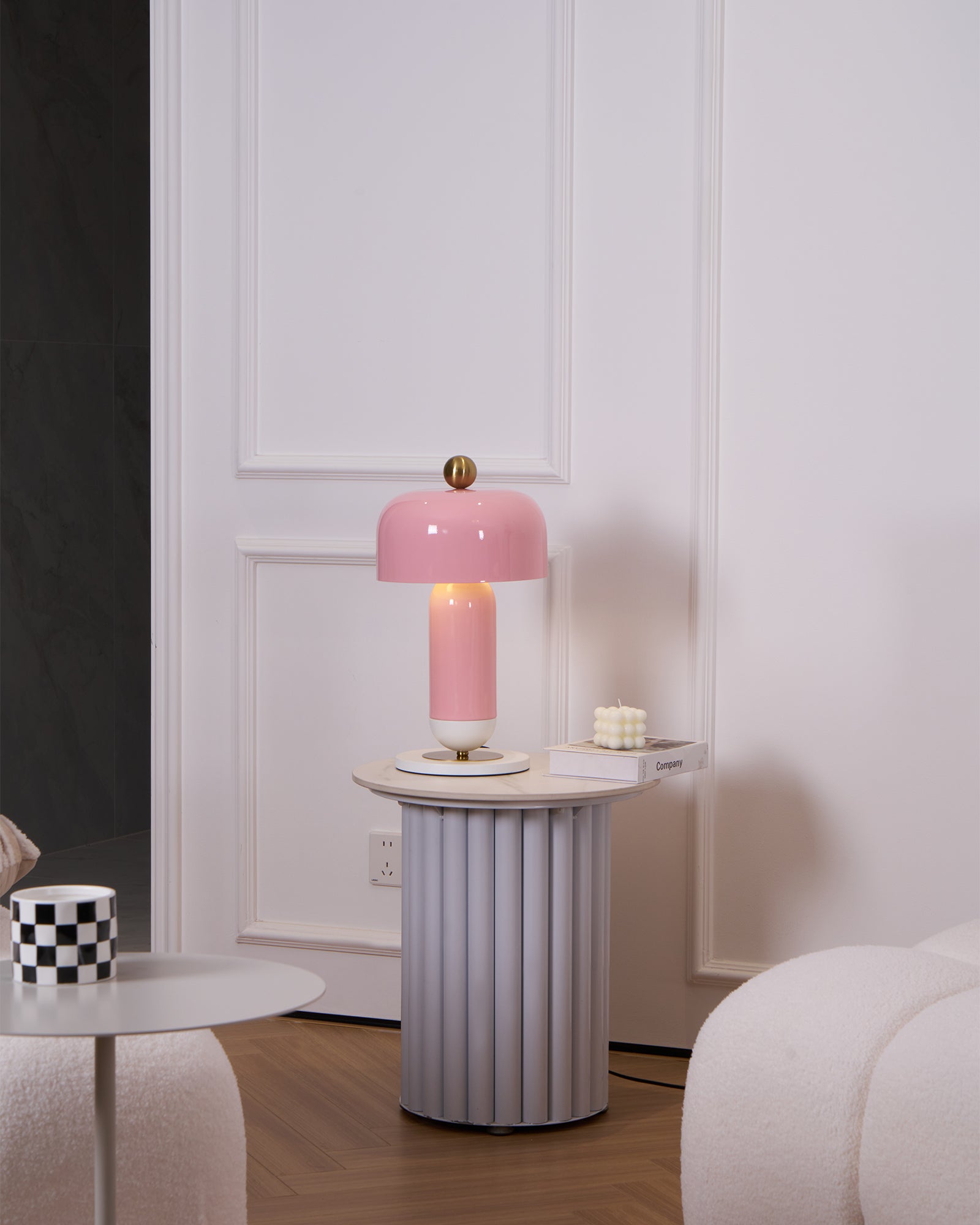 Modern Lulu Table Lamp - Adjustable LED Desk Light with USB Port, Warm White & Cool White Light, Perfect for Bedroom, Office, and Study Room Reading