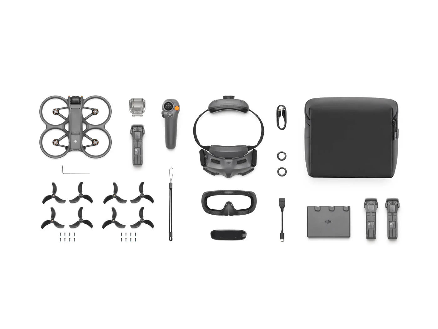 DJI Avata 2 FPV Drone Tactical Kit - Professional FPV Racing Drone with HD Camera for Indoor Reconnaissance Operations | Perfect for Security Surveillance, Search & Rescue Missions