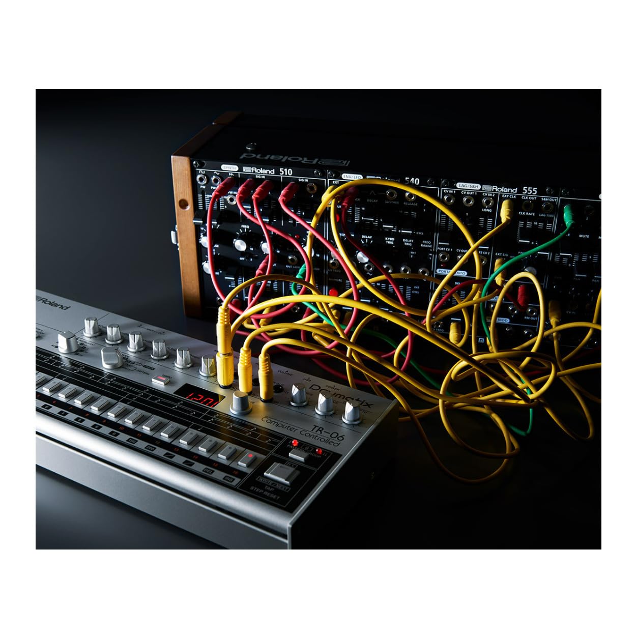 Roland TR-06 Boutique Compact Drum Machine with Modern Upgrades - Portable Electronic Drum Kit for Music Production, Live Performance & Studio Recording
