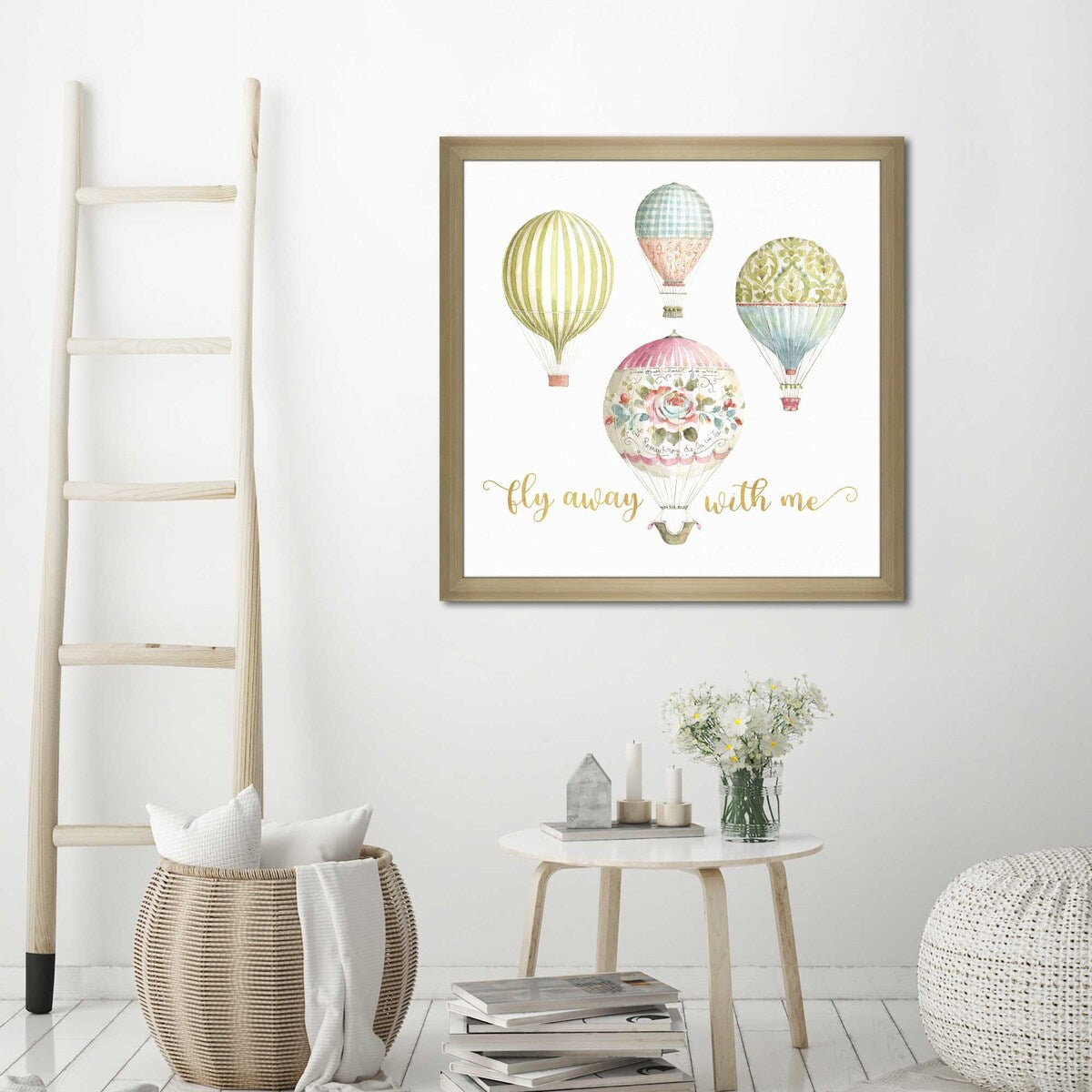 Beautiful Romance XXII by Lisa Audit - Premium Acrylic Wall Art Print in White - Perfect for Living Room, Bedroom & Office Decor