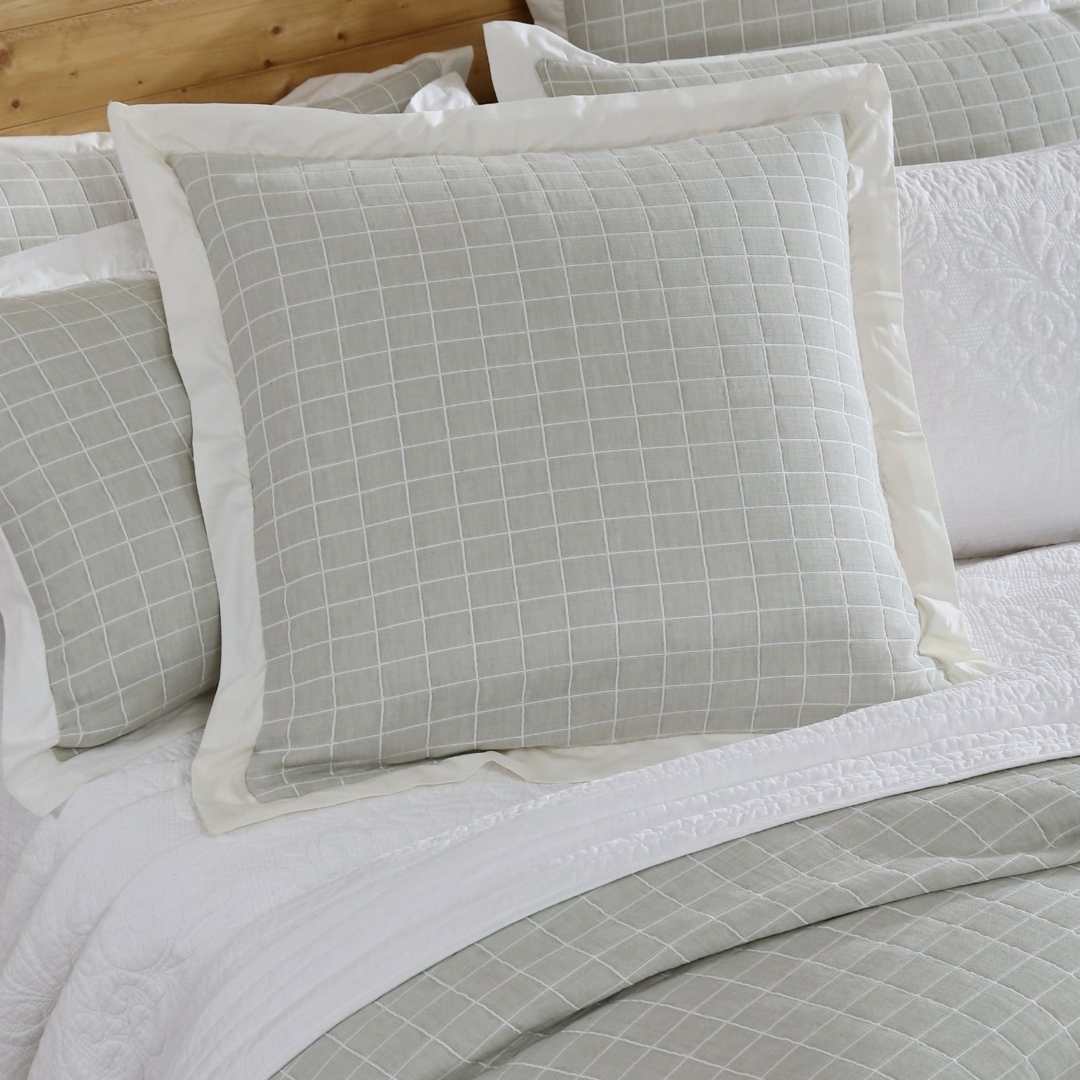 Premium European Pillowcase Set - Soft & Breathable 100% Cotton King Size Pillow Shams for Bedroom Decor - Luxury Home Textile by Private Collection - Perfect for Master Bedroom, Guest Room & Hotel Stays