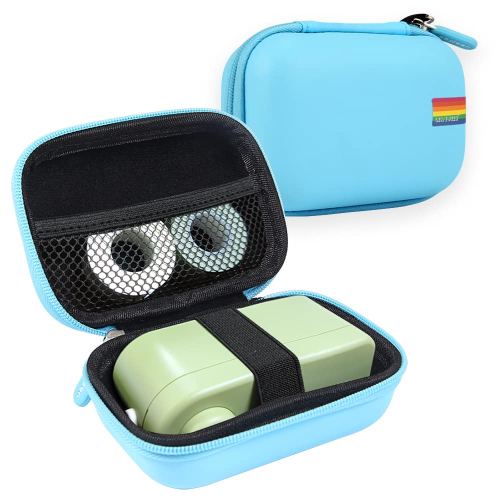 Leayjeen Small Label Maker Case for MakeID Label Maker - Customizable Rechargeable Mini Bluetooth Typewriter Label Maker Cover | Perfect for Office, School, Home Organization & Crafting Projects