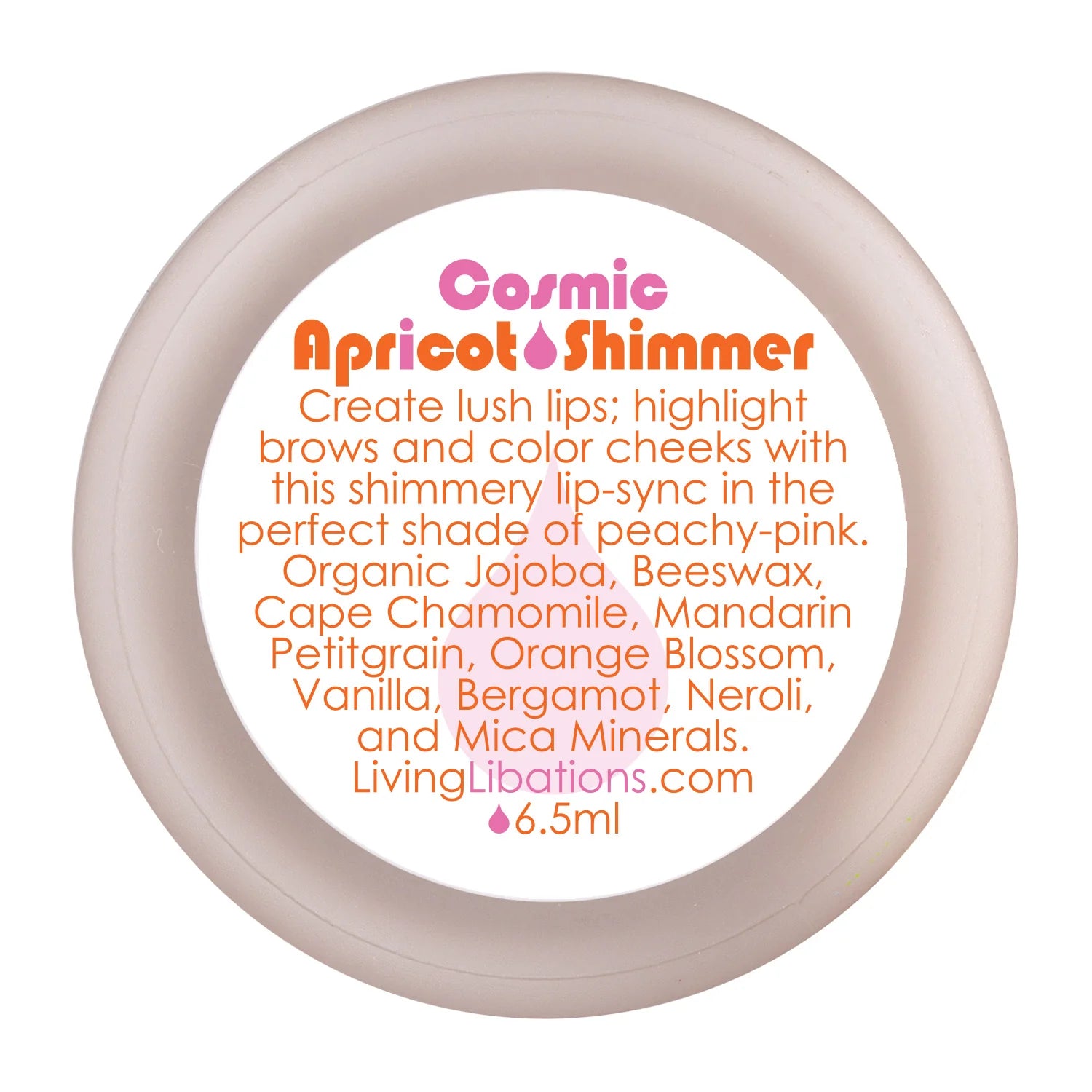 Cosmic Apricot Shimmer Highlighter - Vegan & Cruelty-Free Makeup for Glowing Skin | Perfect for Everyday Wear & Special Occasions