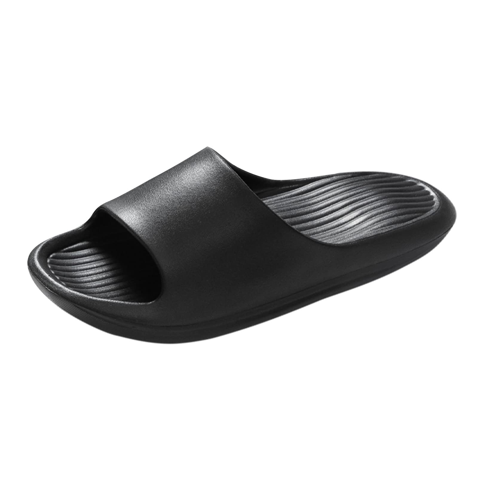 EMH Non-Slip House Slippers for Men & Women - Size 10 Comfortable Bathroom Slippers with Flat Sole, Soft Indoor Home Sandals for Relaxation (Multiple Colors) - Perfect for Bathroom, Bedroom, and Lounge Areas