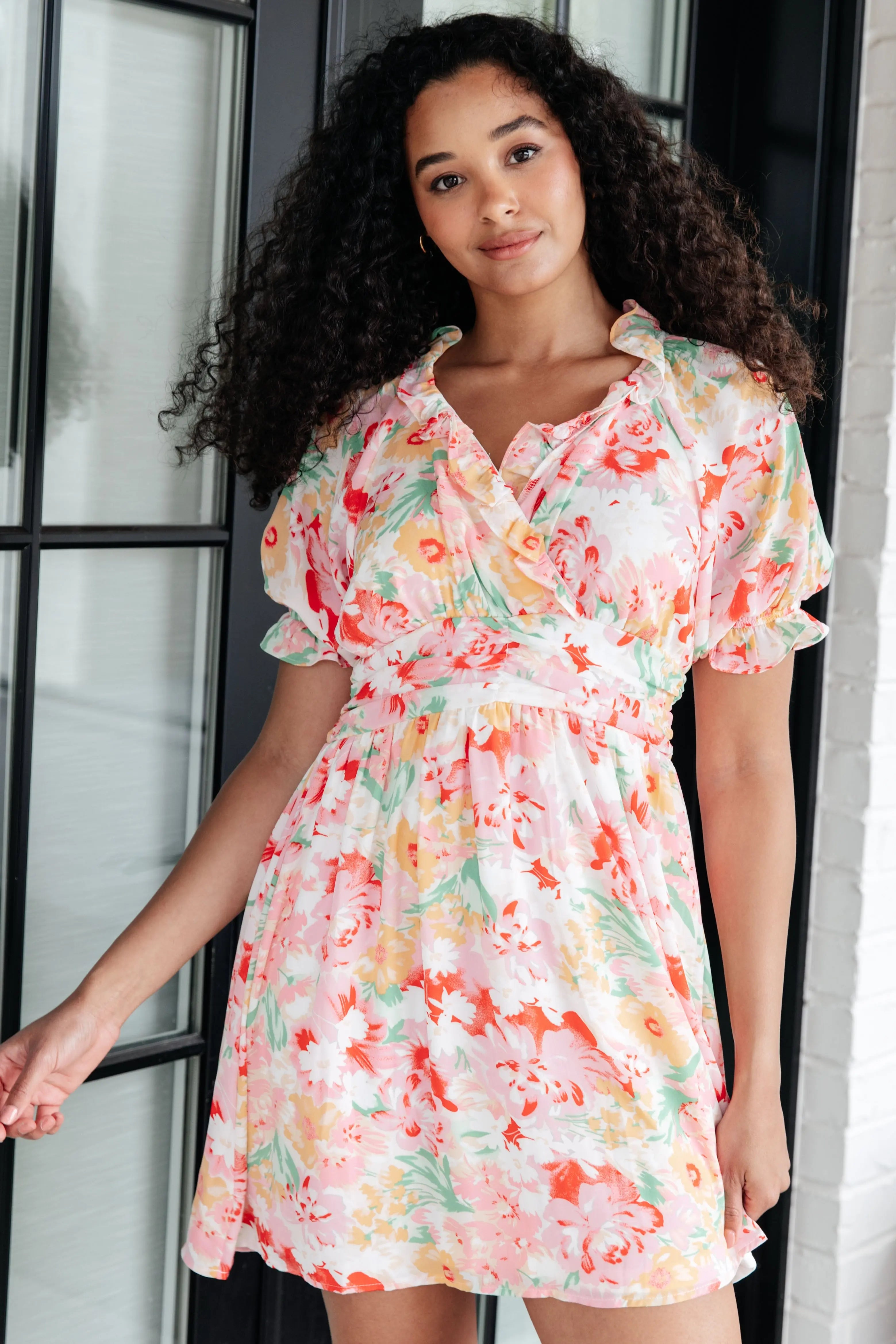 Unit Fancy Free Floral Dress for Women - Summer Boho Maxi Dress with Flowy Sleeves | Perfect for Beach Vacations, Garden Parties & Date Nights