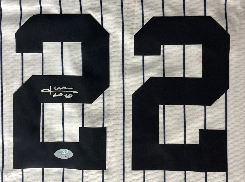 Authentic Juan Soto Signed New York Yankees Nike Limited Edition Baseball Jersey with JSA Certification - Perfect for Yankees Fans, Sports Memorabilia Collectors, and Baseball Enthusiasts