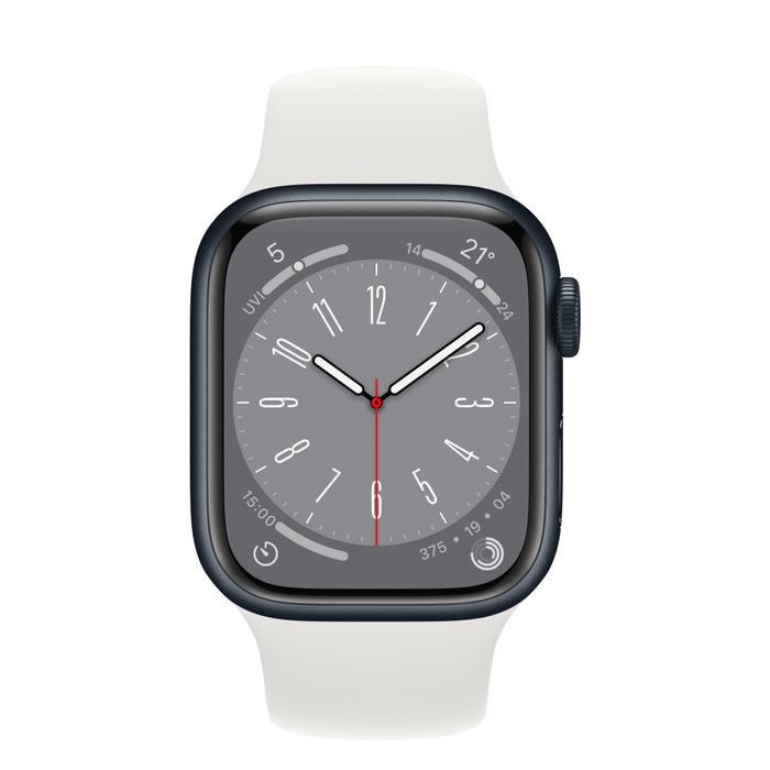 Apple Watch Series 8 GPS Smartwatch (45mm/41mm) - Fitness Tracker, Heart Rate Monitor, Sleep Tracking - Perfect for Running, Swimming & Everyday Use