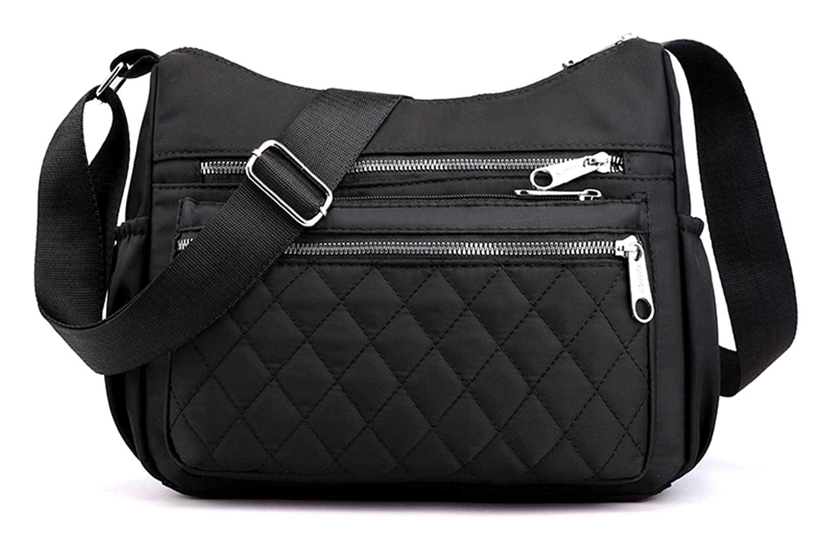 HANDAFA Women's Multi-Pocket Satchel Handbag - Stylish Crossbody Purse for Daily Use, Work, Travel & Shopping