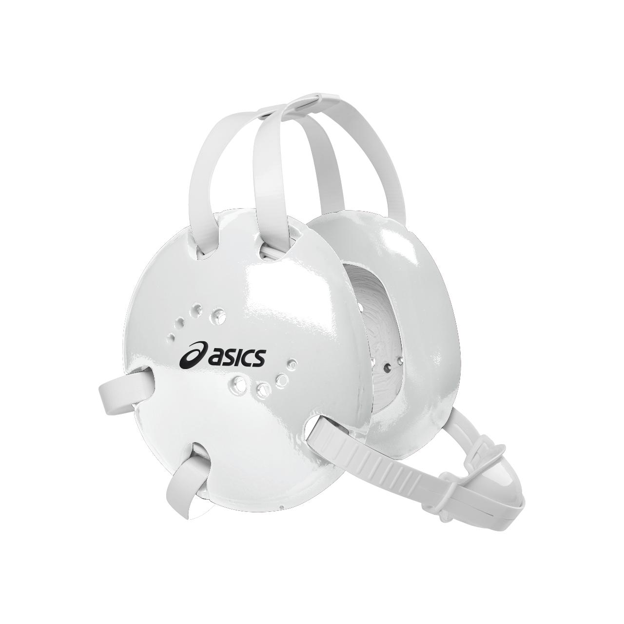 ASICS Men's Snap Down Earguard - Adjustable Football Lacrosse Hockey Protective Ear Guard for Sports Safety