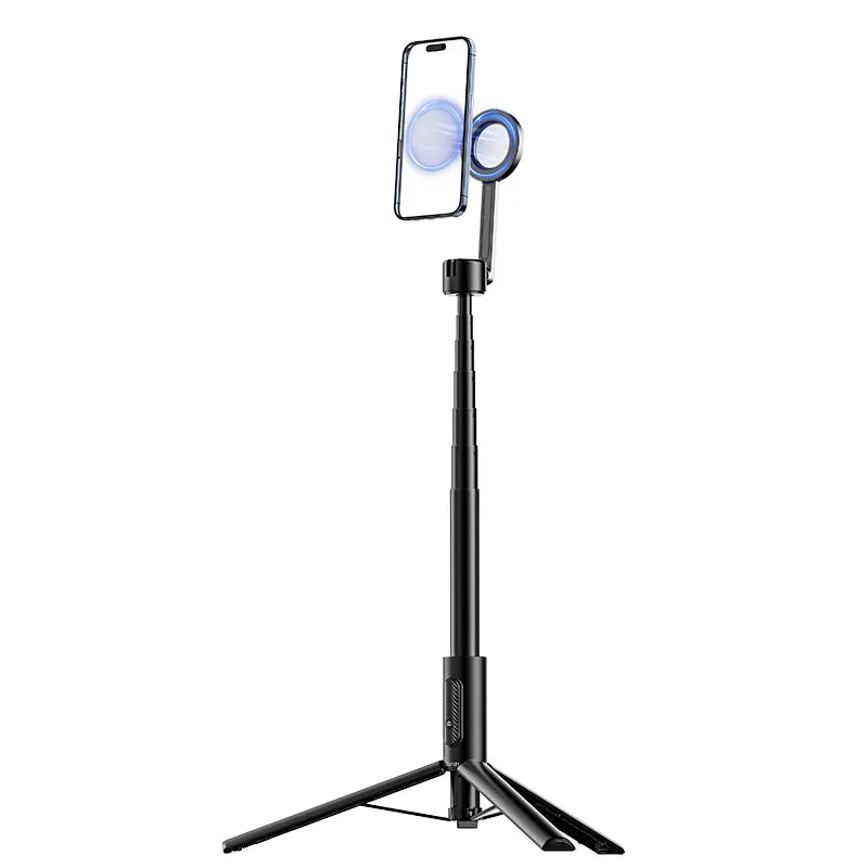 Ulanzi MG 002 Magnetic Phone Selfie Stick Tripod with Max M001B - Portable Travel Tripod for iPhone & Android, Perfect for Vlogging, Live Streaming & Outdoor Photography