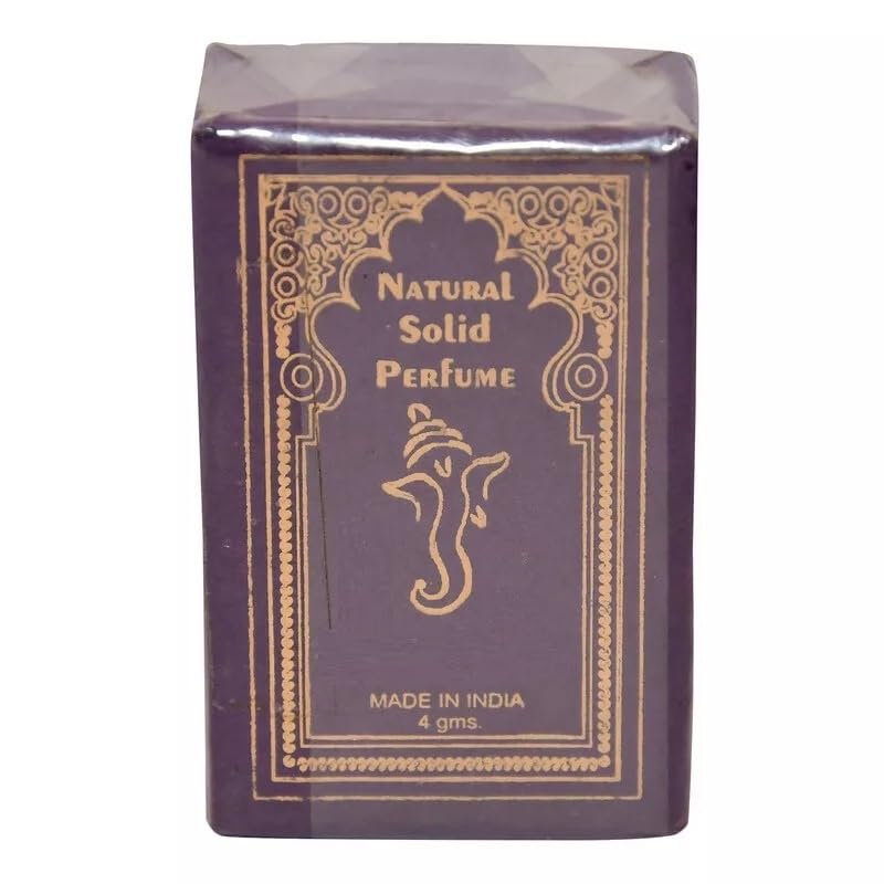 Opium Natural Solid Perfume for Men & Women - Long Lasting Alcohol-Free Fragrance (4g) - Perfect for Travel, Daily Wear & Gift Giving