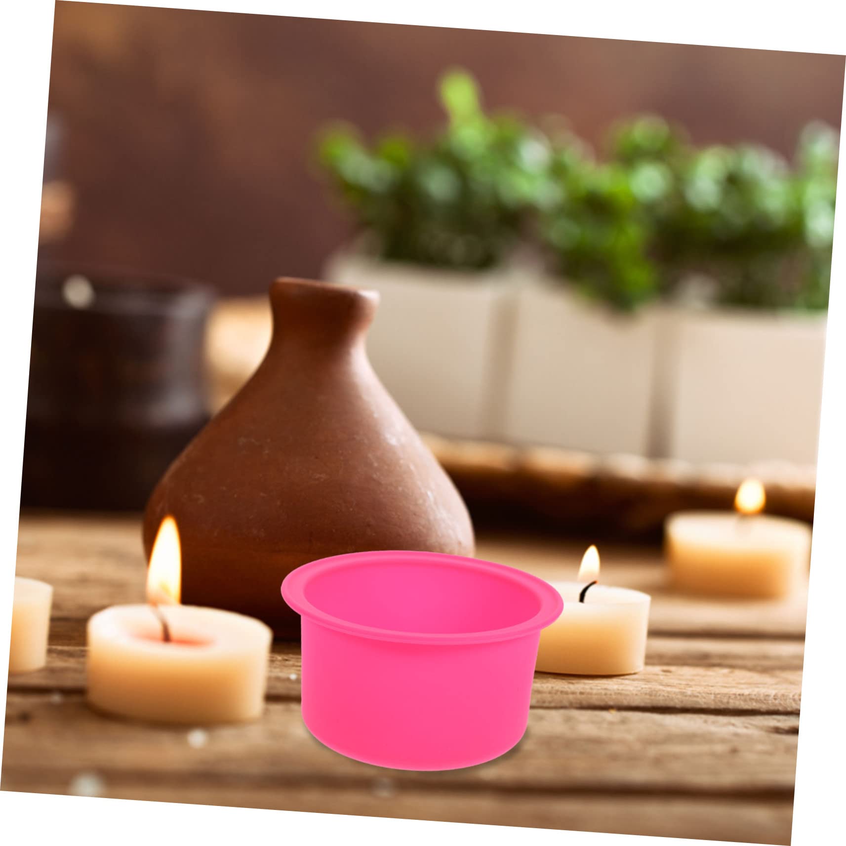 2Pcs Non-Stick Wax Melting Bowls with Lid - Wax Bead Melter & Candle Warmer Pot for DIY Wax Melts, Aromatherapy & Home Spa Use - Perfect for Wax Warmers, Scented Candles & Beauty Treatments