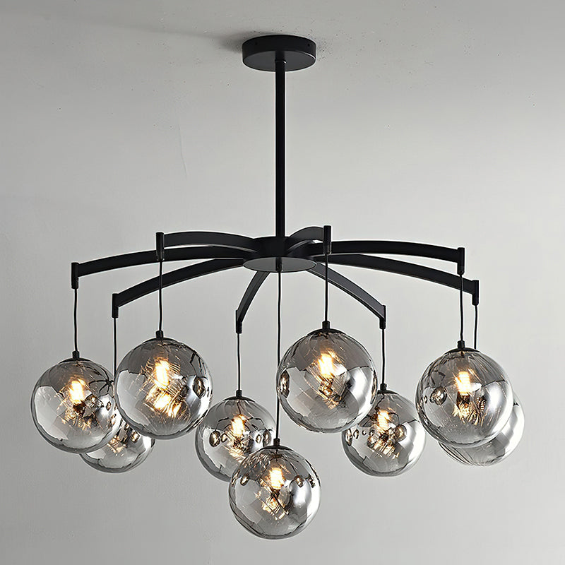Sedona Chandelier - Elegant Crystal Ceiling Light Fixture for Dining Room, Living Room & Bedroom | Modern Home Decor Lighting