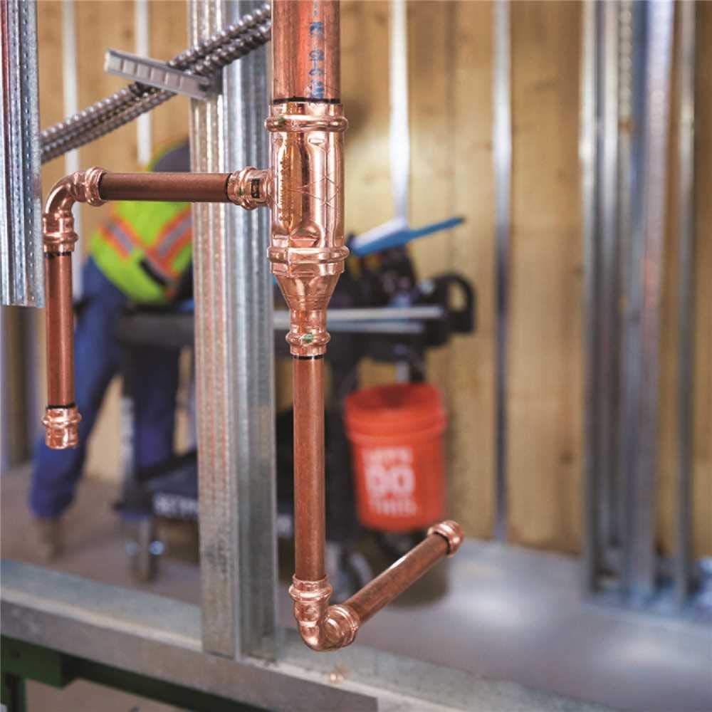 Viega 77722 ProPress 1 Inch Press Copper Cap Fitting - Durable Plumbing Solution for Water Supply & HVAC Systems