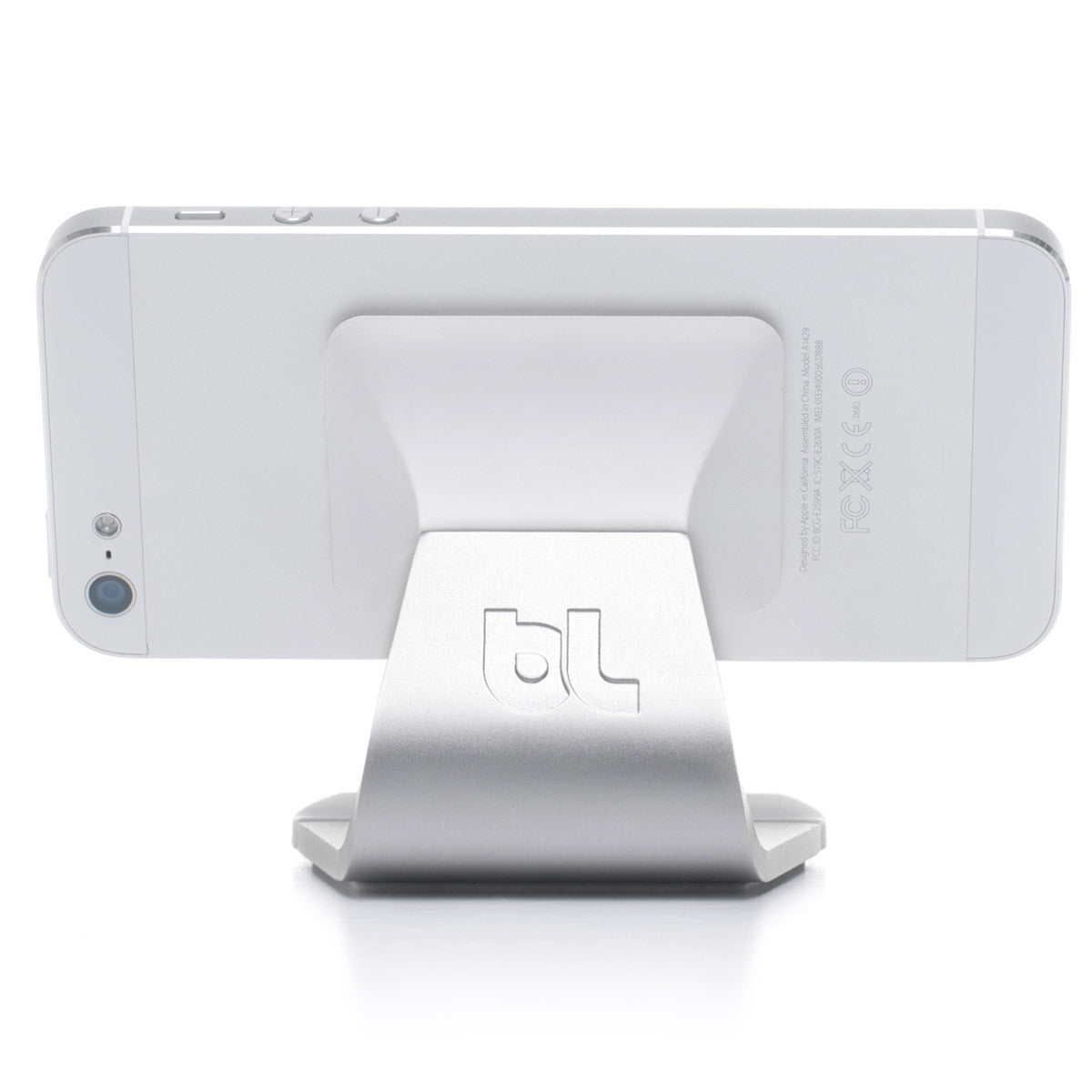 Bluelounge Milo Micro Suction Stand - Universal Phone Holder for Desk, Car, Bed - Secure Mount for iPhone, Samsung, Smartphones - Perfect for Work, Driving, Watching Videos