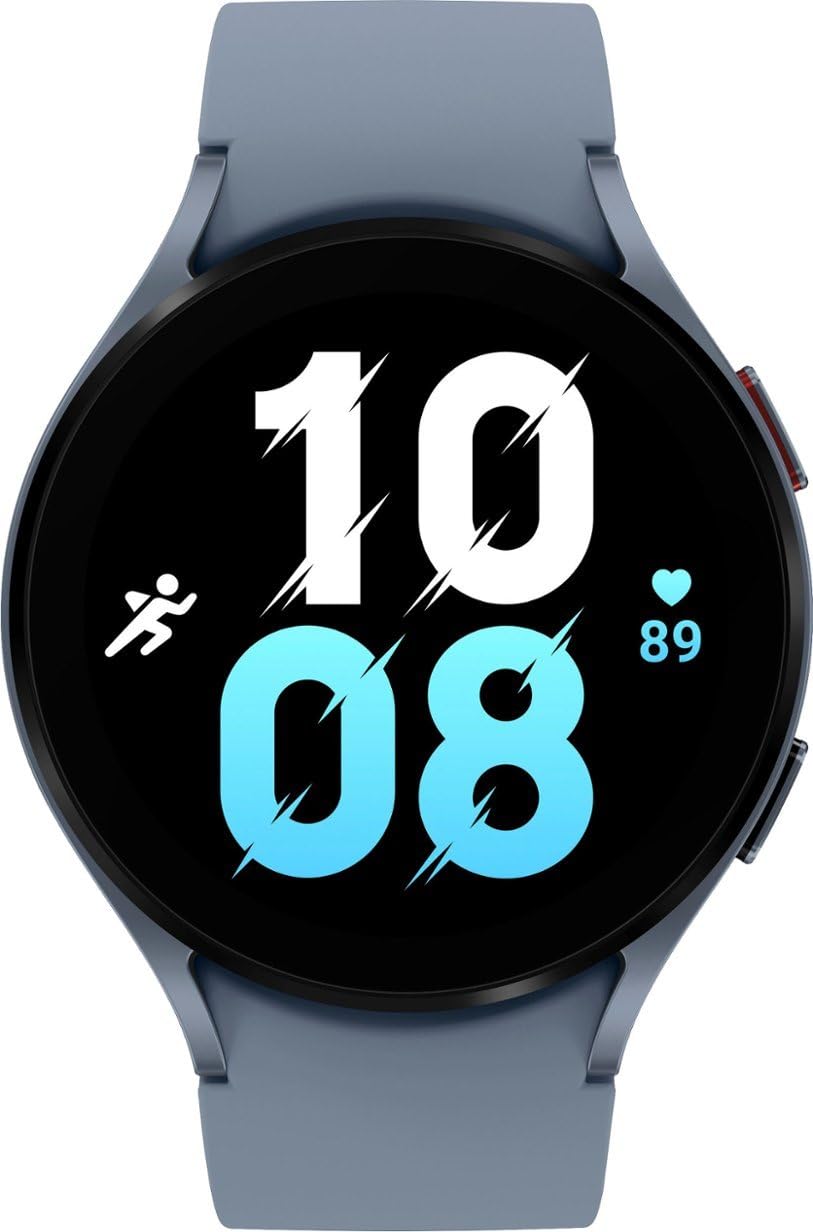 Samsung Galaxy Watch5 44mm GPS Smartwatch (Renewed) - Bluetooth Fitness Tracker, Heart Rate Monitor, Sleep Tracking - Perfect for Running, Workouts & Daily Activity Tracking
