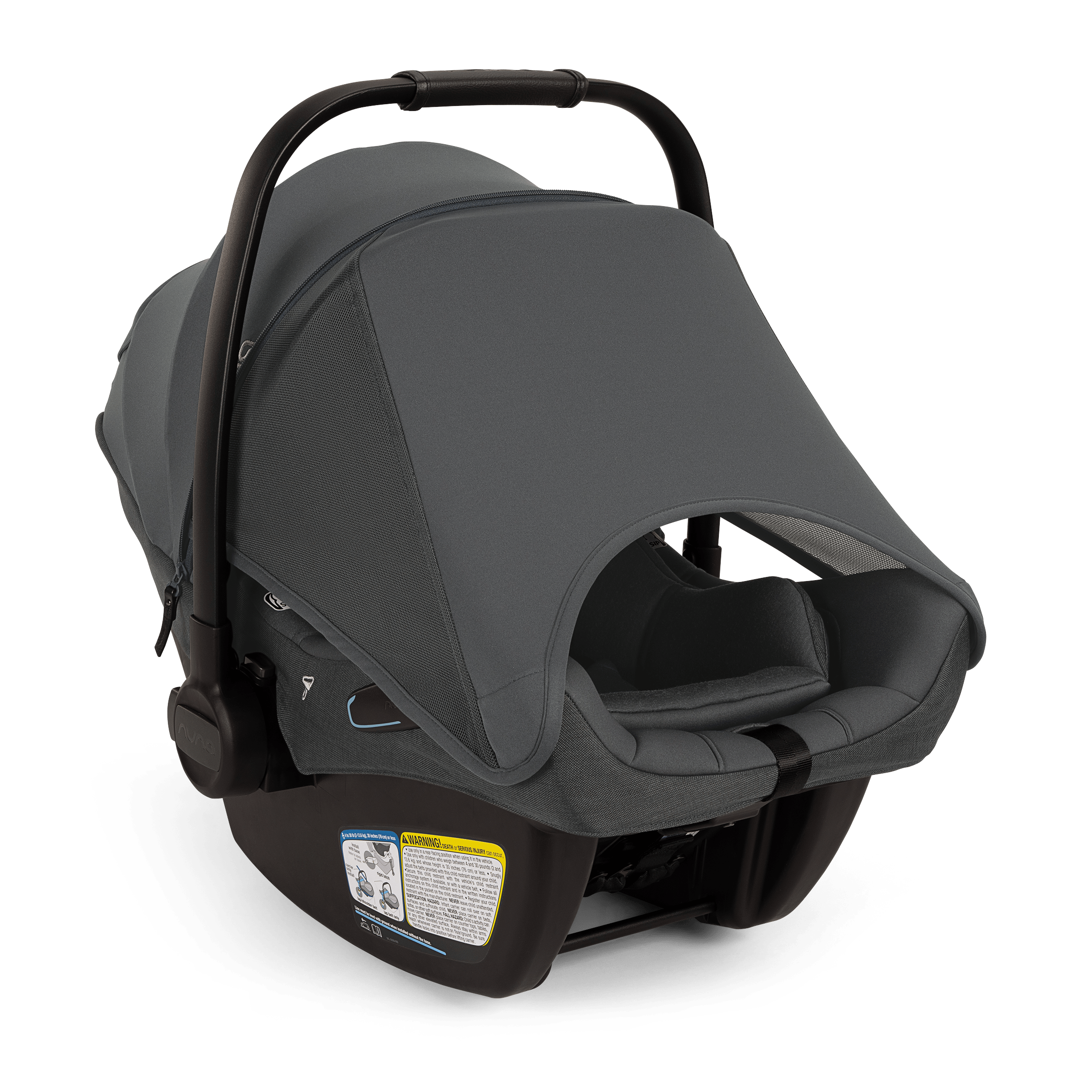Nuna PIPA Aire RX Infant Car Seat with PIPA RELX Base - Lightweight & Safe Baby Car Seat for Newborns - Perfect for Travel, Daily Commutes & Family Road Trips