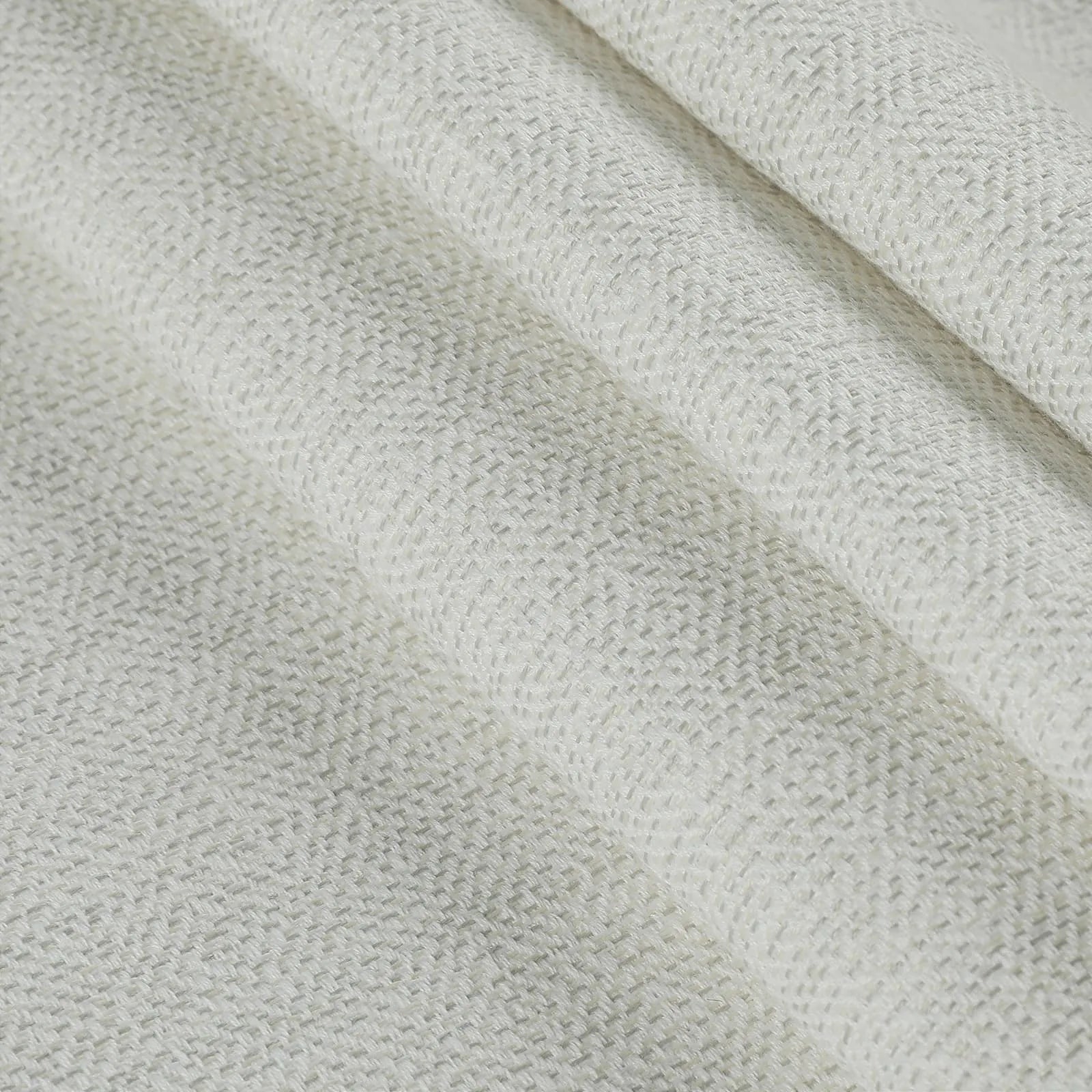 Lydia Diamond Jacquard Pleated Curtains - Elegant Window Treatments for Living Room, Bedroom & Dining Room Decor