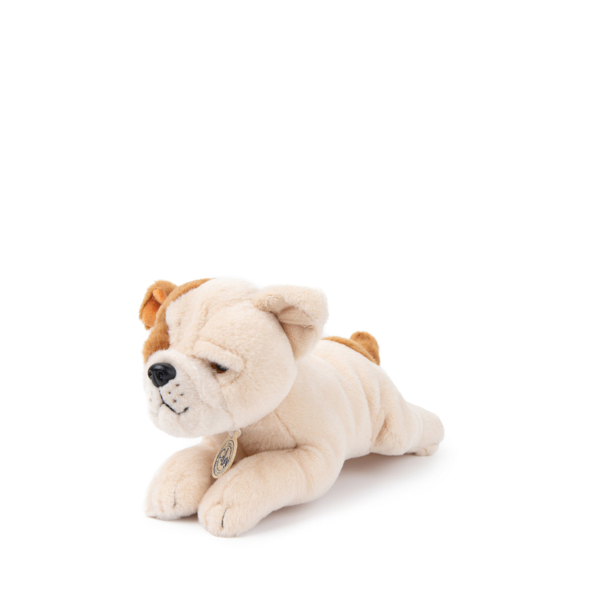 B.T. Chaps Bertha The American Bulldog Plush Toy in Gift Box - 20cm (8 inch) Stuffed Animal for Dog Lovers, Kids Room Decor & Collectible Gift