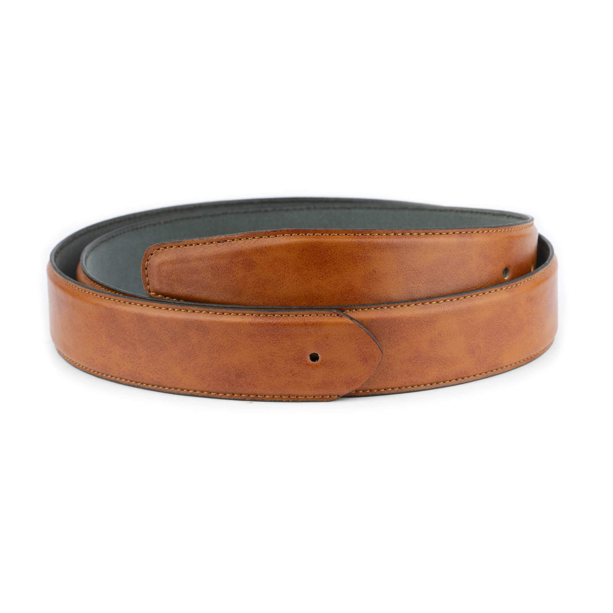 Light Brown Genuine Leather Belt Strap for Ferragamo Men's Buckle Replacement | Premium Replacement Belt for Dress Pants & Formal Wear