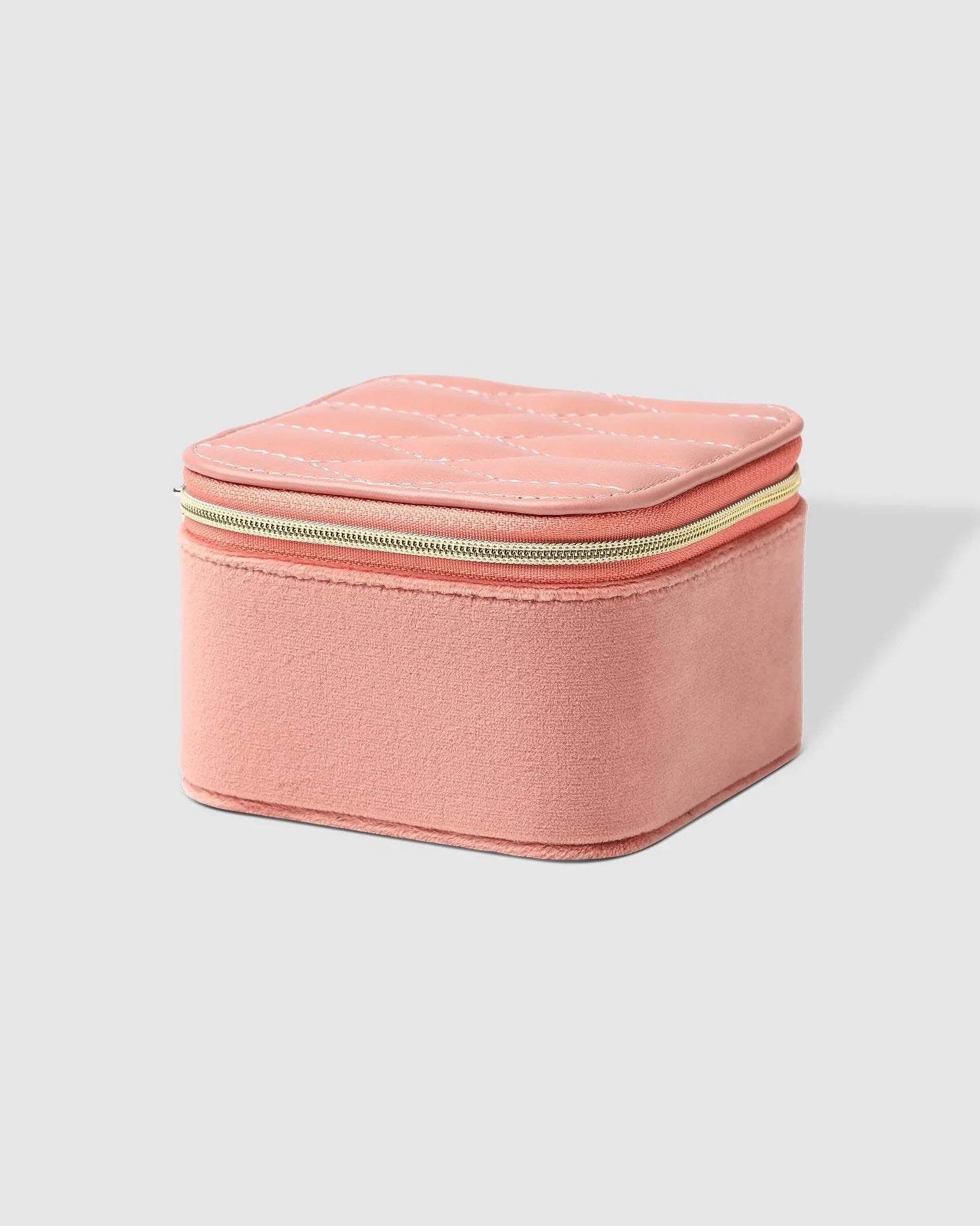 Luxury Velvet Spice Jewelry Box by Louenhide - Elegant Storage for Necklaces, Rings & Earrings - Perfect for Home Decor & Gift Giving