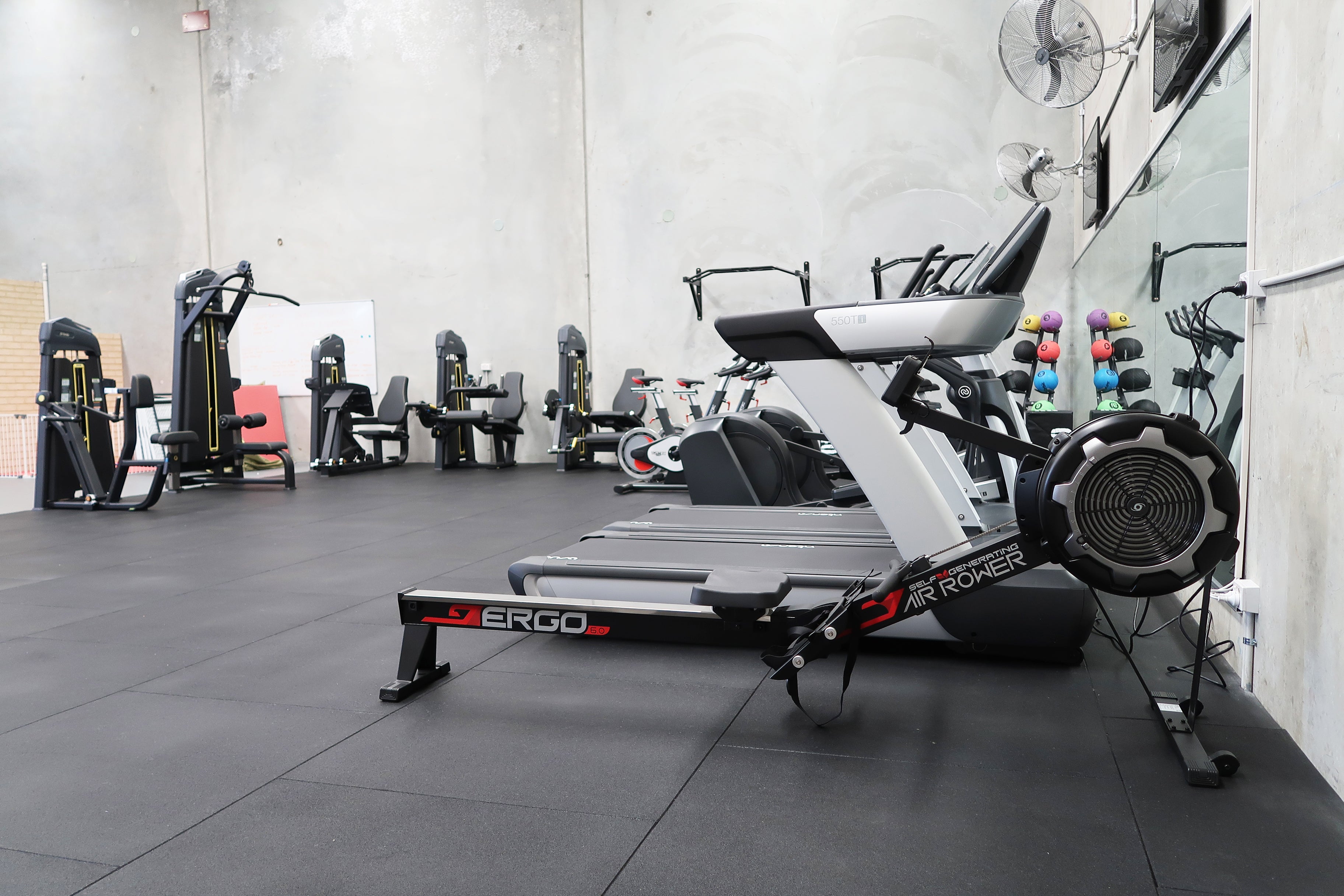 Premium Interlocking Rubber Floor Tiles - Set of 2 - Non-Slip Gym Flooring for Home Workouts & Play Areas