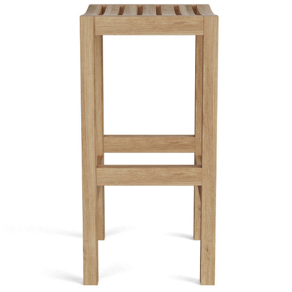 Modern Montego Backless Bar Stool - Adjustable Height Counter Stool for Kitchen Island, Breakfast Bar & Home Decor - Durable Metal Frame & Comfortable Seat