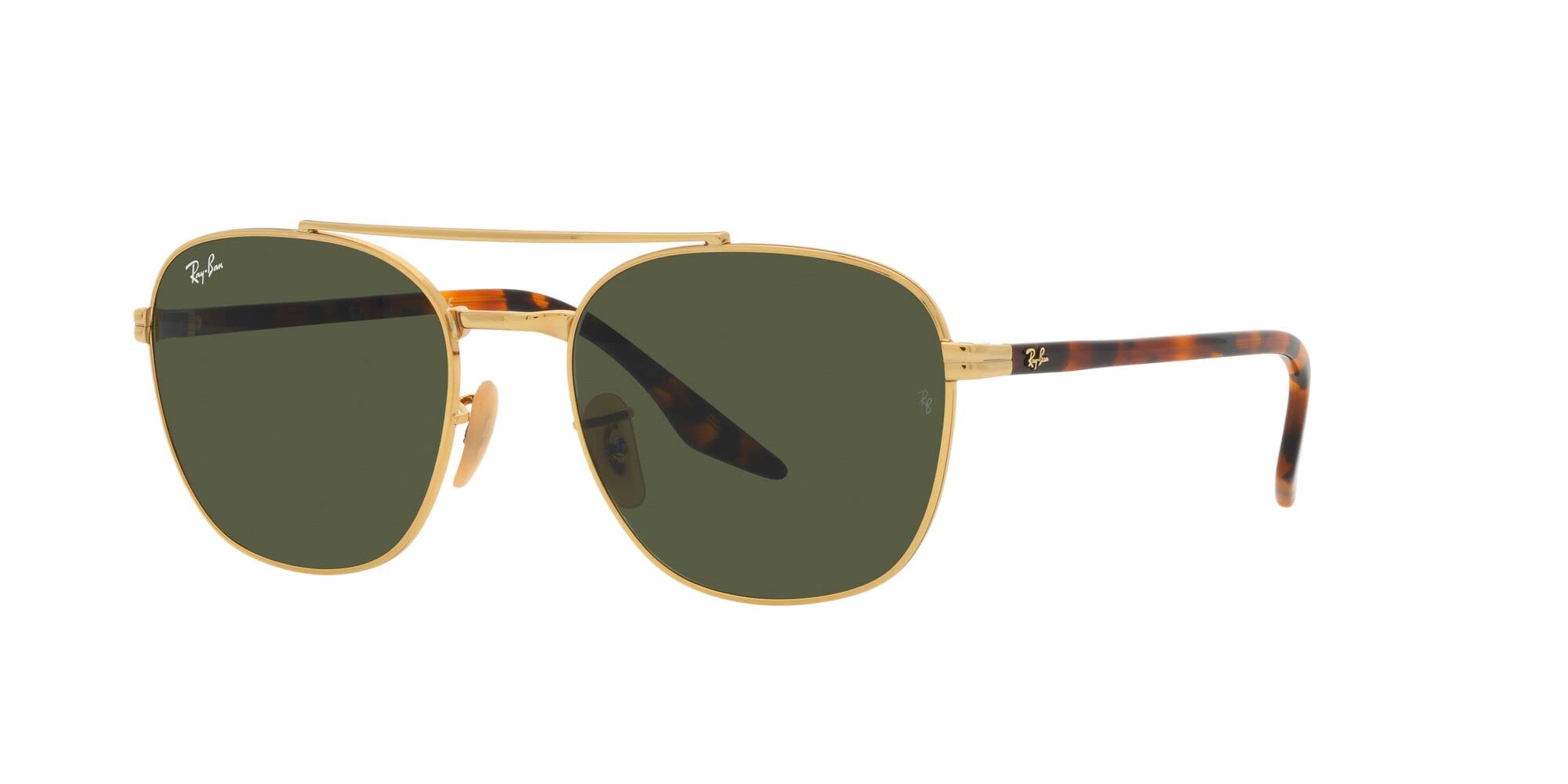 Ray-Ban RB3688 Square Sunglasses for Men & Women - Classic Aviator Style, UV Protection, Polarized Lenses - Perfect for Driving, Outdoor Sports & Fashion Accessories