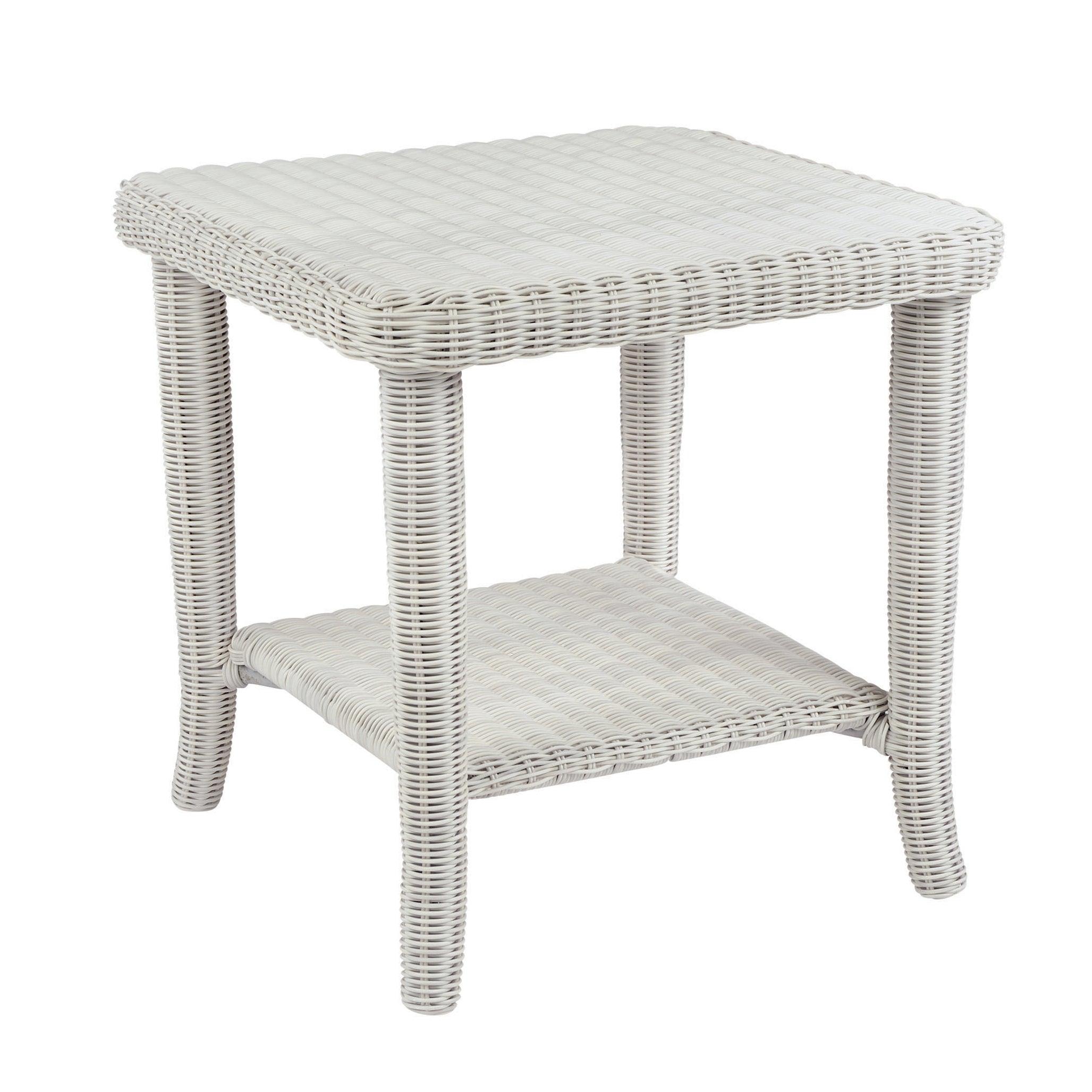 Stylish Cape Cod Side Table - Coastal Inspired End Table for Living Room, Bedroom, or Porch - Perfect for Coffee, Books, and Decor