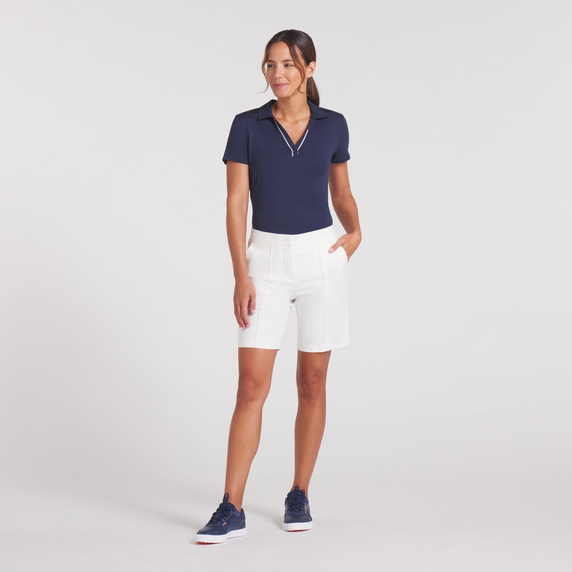 Women's Costa 8.5 Golf Shorts - Breathable Quick-Dry Athletic Shorts for Golf & Tennis | Perfect for Summer Sports & Outdoor Activities
