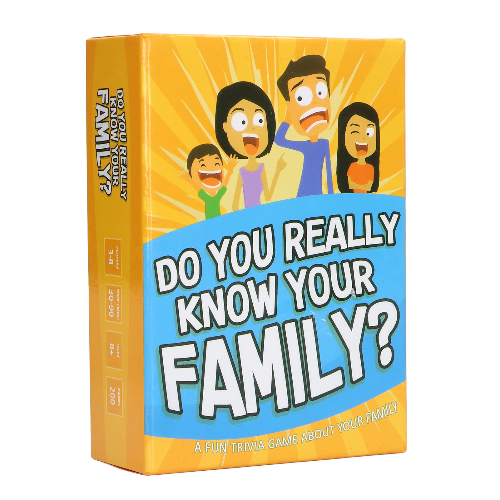 Alomejor Family Board Game Set - Fun Stress Relief Card Game for Adults & Kids - Perfect for Family Parties, Game Nights & Indoor Activities