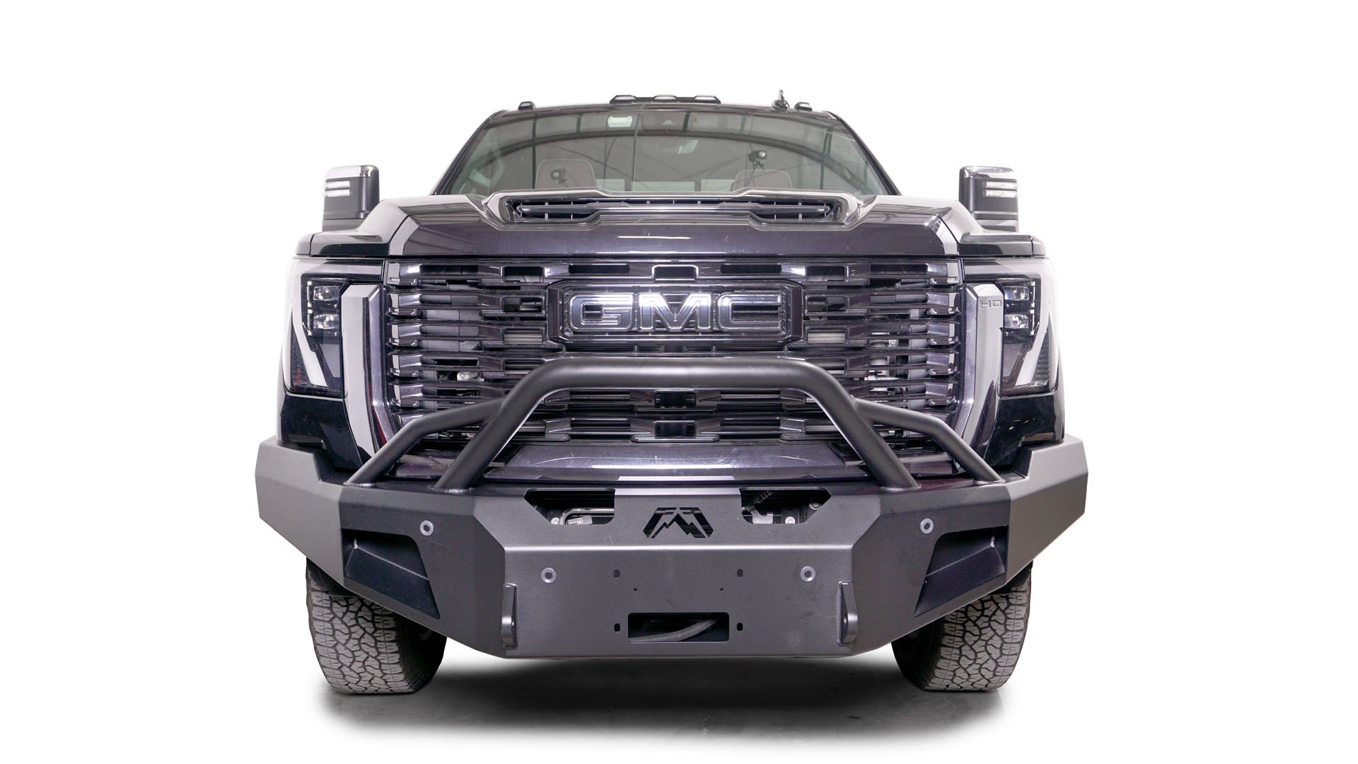 2024 GMC 2500/3500 Heavy Duty Winch Bumper - Premium Off-Road Front Bumper for Truck Protection & Recovery | Perfect for Off-Roading, Towing & Adventure Vehicles