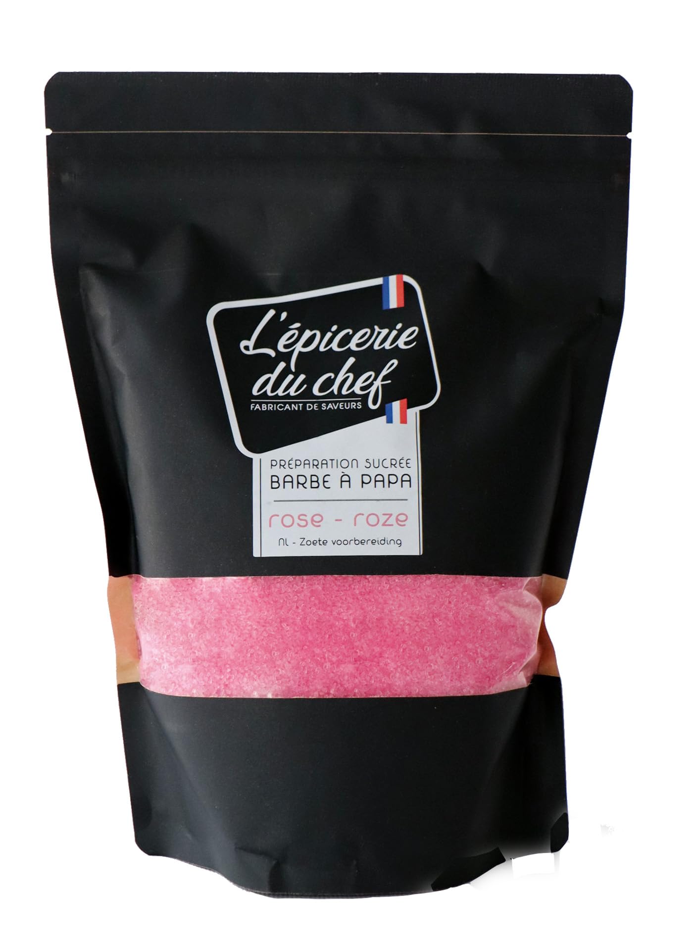Chef's Epicerie Sweet Rose Cotton Candy Sugar - 1.04 kg (EDC8738) for Fluffy Homemade Cotton Candy - Perfect for Birthday Parties, Carnivals & Sweet Treats
