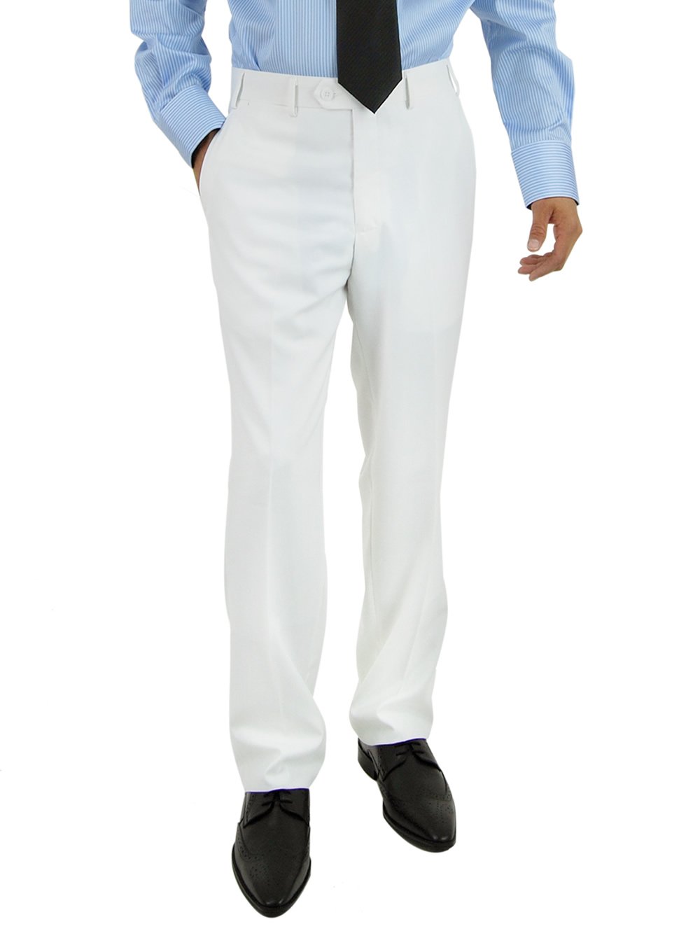 Salvatore Exte Men's 2-Button Modern Fit Suit Set - Slim Fit Blazer & Dress Pants for Business, Wedding & Formal Events