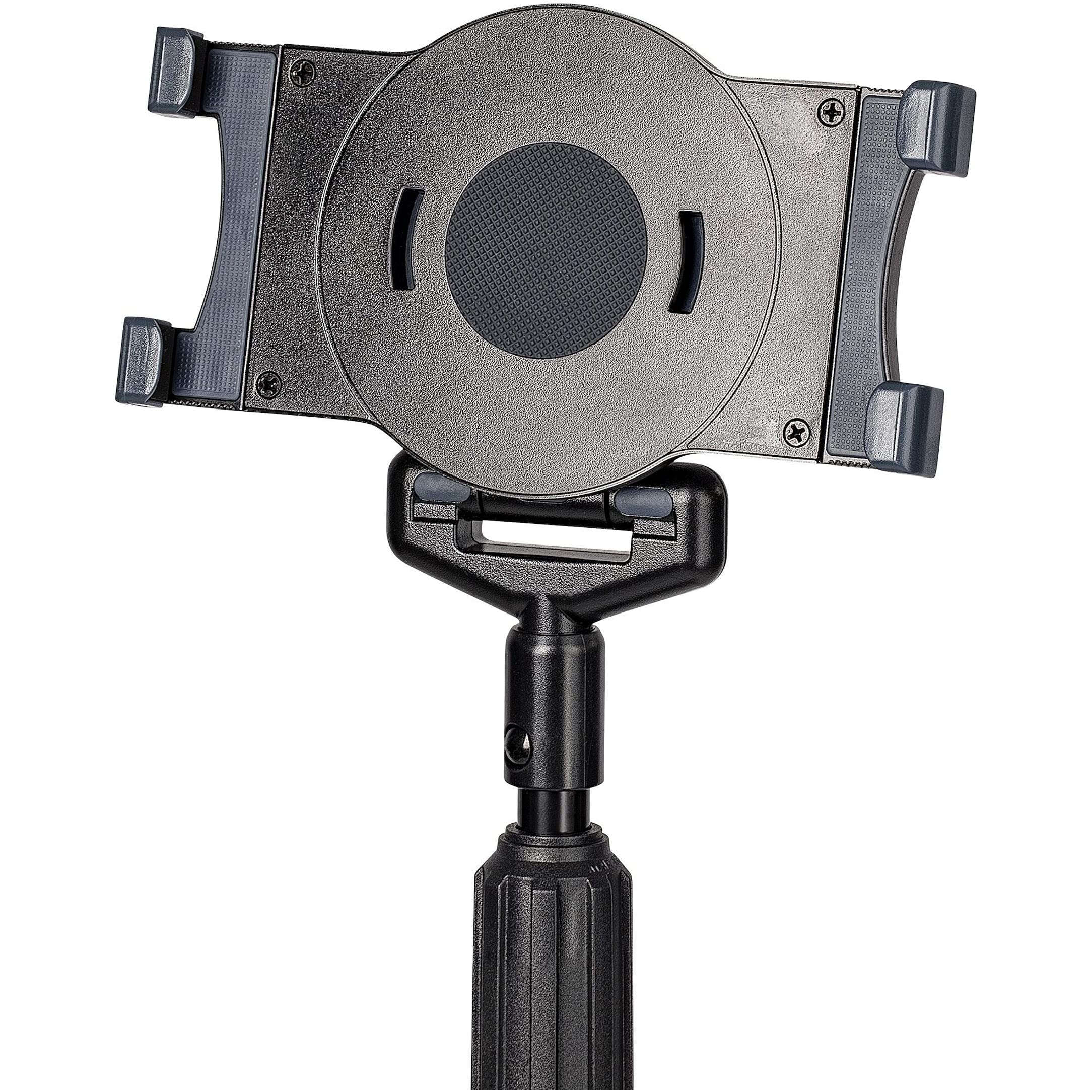 **StarTech.com Adjustable Rolling Tablet Stand with Lockable Wheels - Universal Floor Stand for 7 to 11 inch Tablets - Detachable Holder for iPad, Samsung, Fire HD - Perfect for Retail, Restaurants & Classrooms**