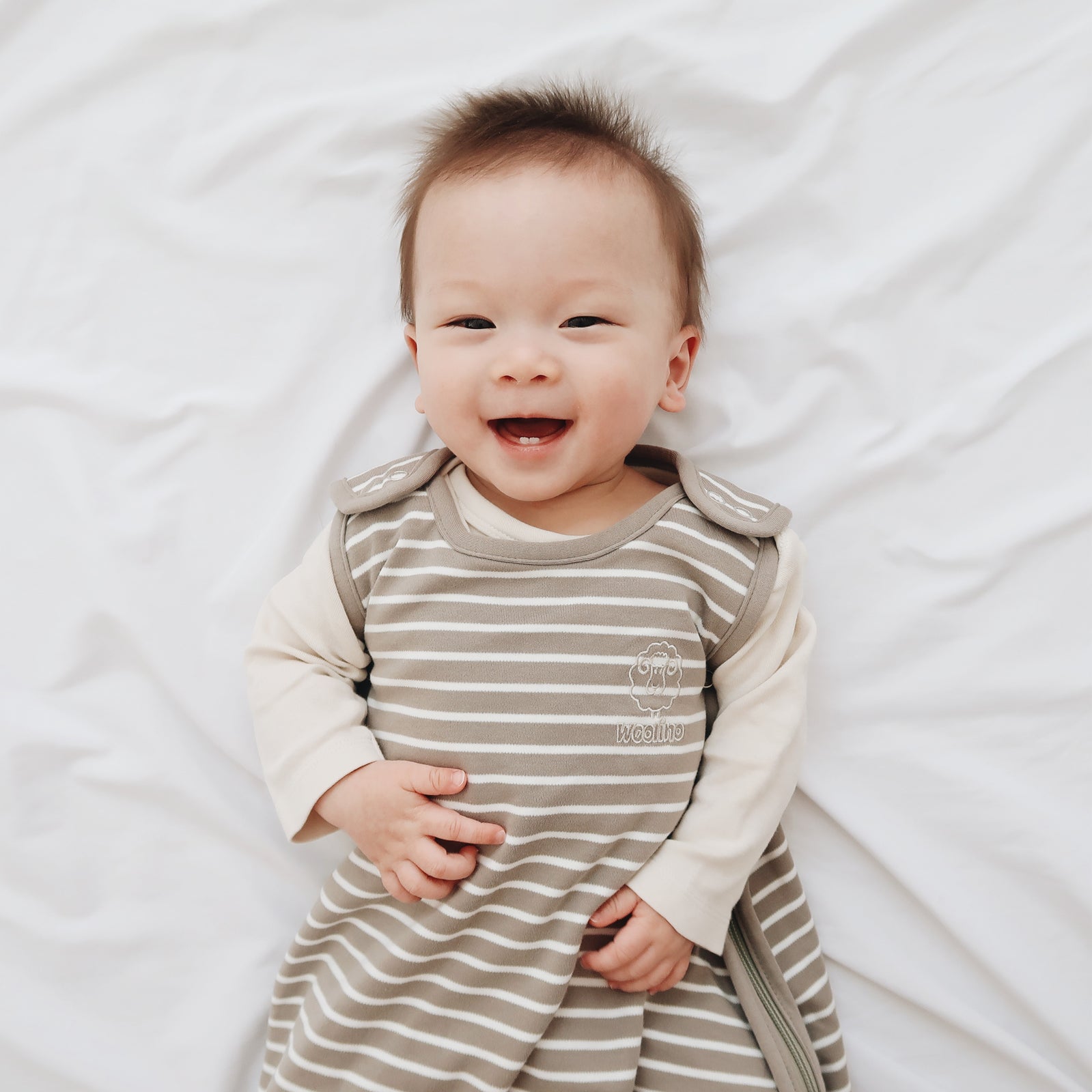 4 Season Baby Sleep Bag - Merino Wool & Organic Cotton for Infants 2 Months to 2 Years | Warm & Breathable for Nursery, Travel & Outdoor Adventures