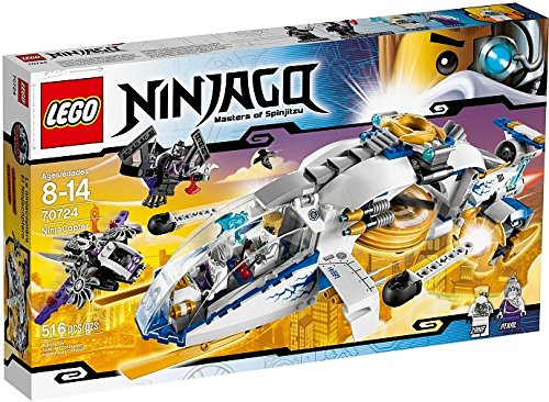 LEGO Ninjago 70724 NinjaCopter Building Toy Set for Kids - Creative Play & Collectible Gift for Ninja Fans | Birthday, Christmas & Role-Playing Scenes