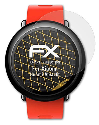 Amazfit Screen Protector for Xiaomi Huami - 3-Pack Anti-Glare & Shockproof Tempered Glass Film | Perfect for Running, Workouts & Outdoor Activities