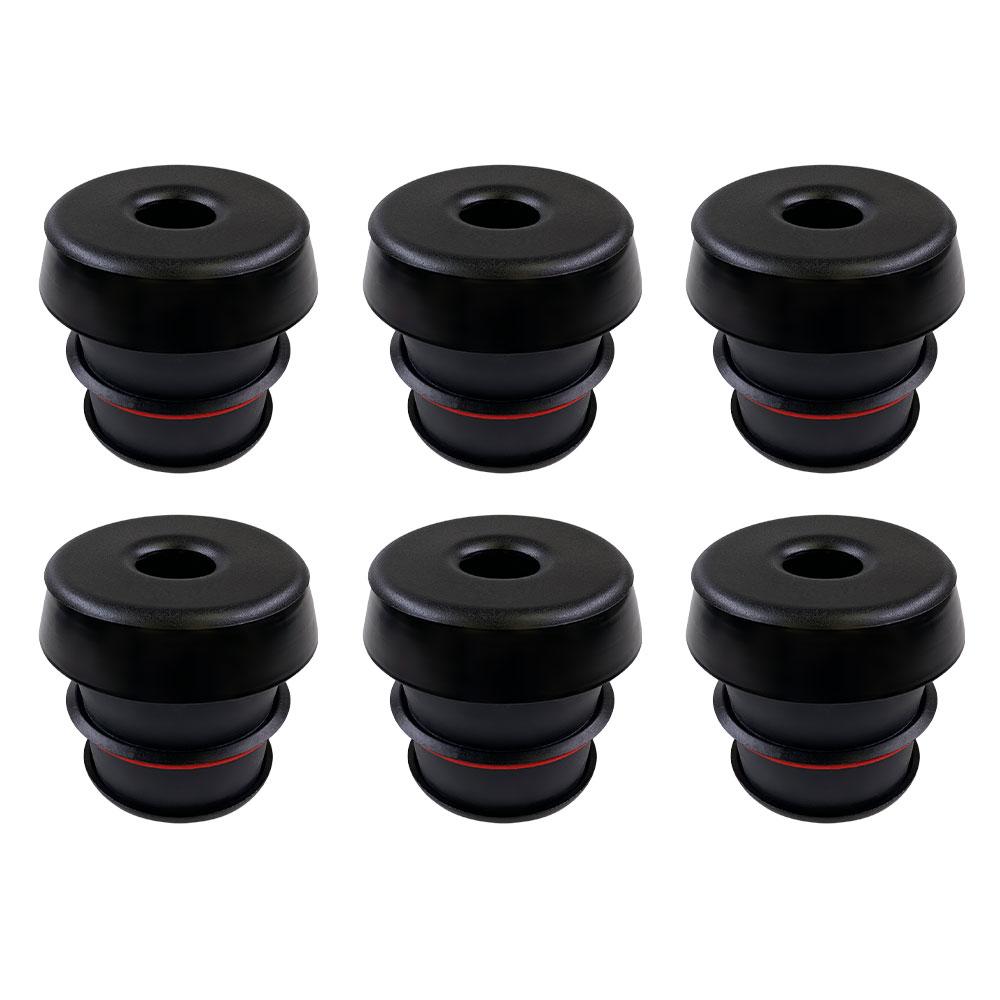 2001-2005 Chevy Silverado & GMC Sierra 2500/3500 Heavy Duty Body Mount Kit - Replacement Bushings & Hardware for Truck Cab Support - Off-Roading, Towing & Daily Driving