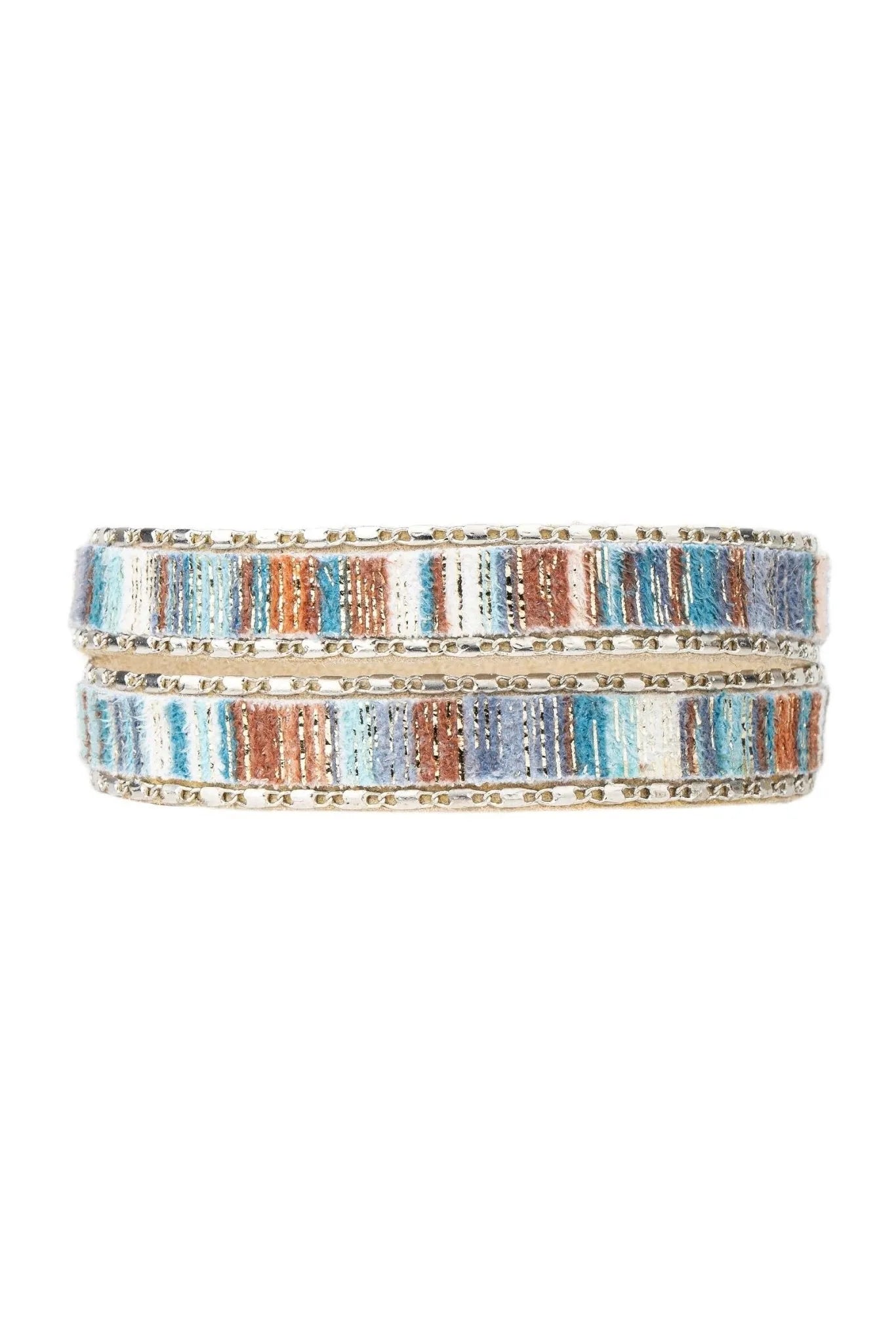 Under the Sun Wrap Bracelet - Adjustable Boho Beaded Wristband for Women | Perfect for Beach, Festival, and Everyday Wear