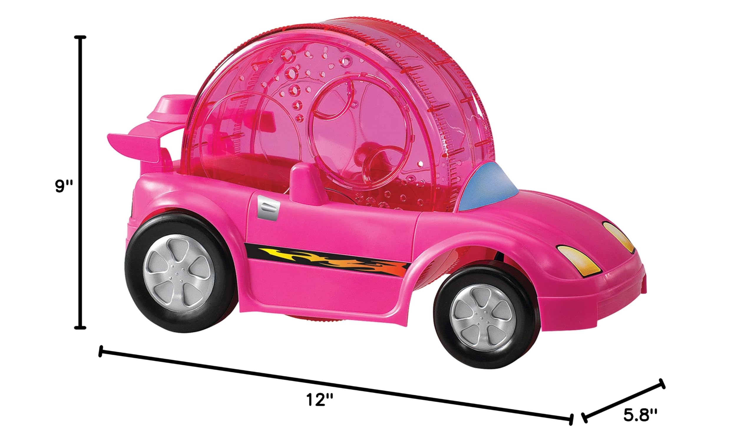 Kaytee Critter Cruiser - Hamster & Gerbil Exercise Wheel Toy - Fun Pet Activity Ball for Small Animals - Perfect for Cage Play & Exercise
