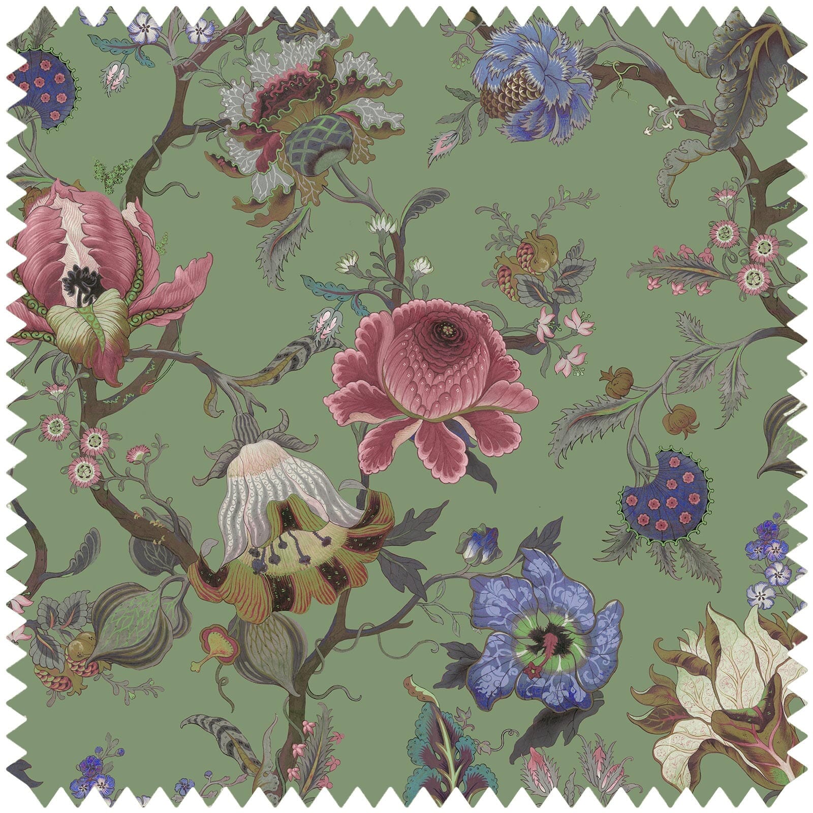 ARTEMIS Premium Cotton Linen Fabric - Natural Jadeite Green Color for DIY Sewing, Home Decor & Craft Projects | Soft Breathable Material for Curtains, Tablecloths & Clothing