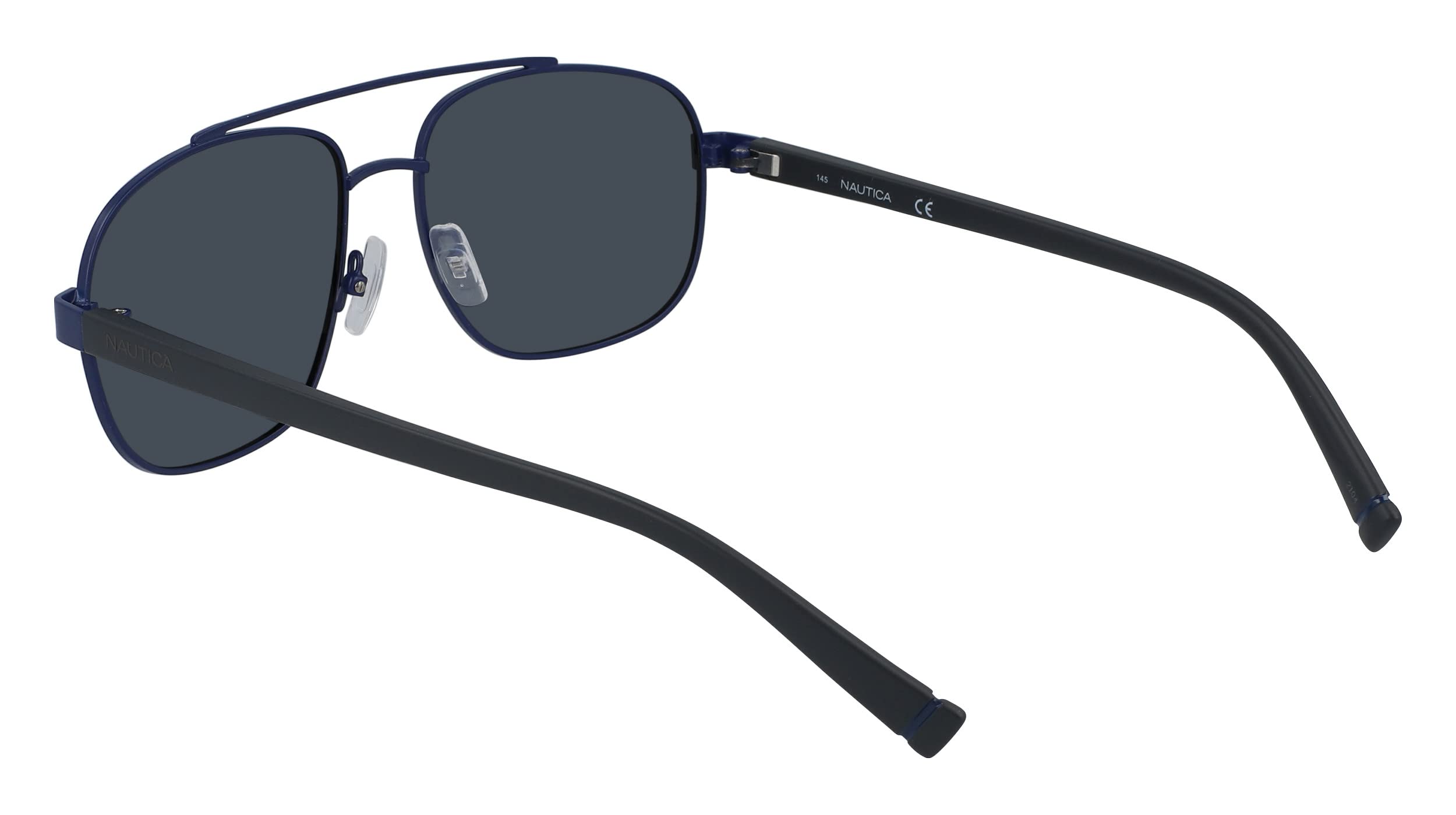 Nautica N4651SP Men's Aviator Sunglasses Polarized UV Protection for Driving, Fishing & Outdoor Activities