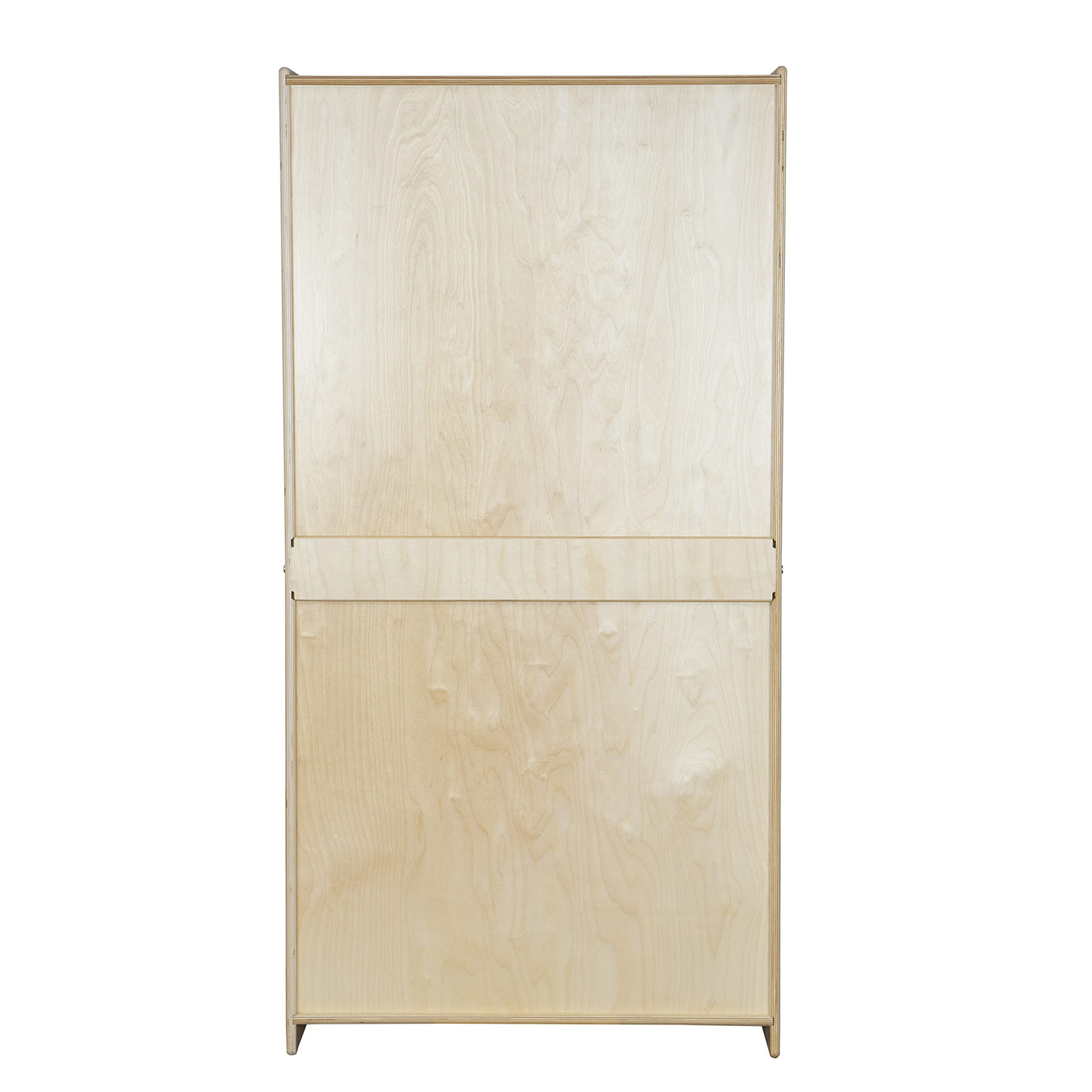 Contender Birch Streamline Storage Cabinet with 4 Adjustable Shelves - Solid Hardwood Bookcase for Classroom, Home & Office Organization - Kids Toy Storage & Bookshelf Display - Perfect for Playrooms, Bedrooms & Study Areas