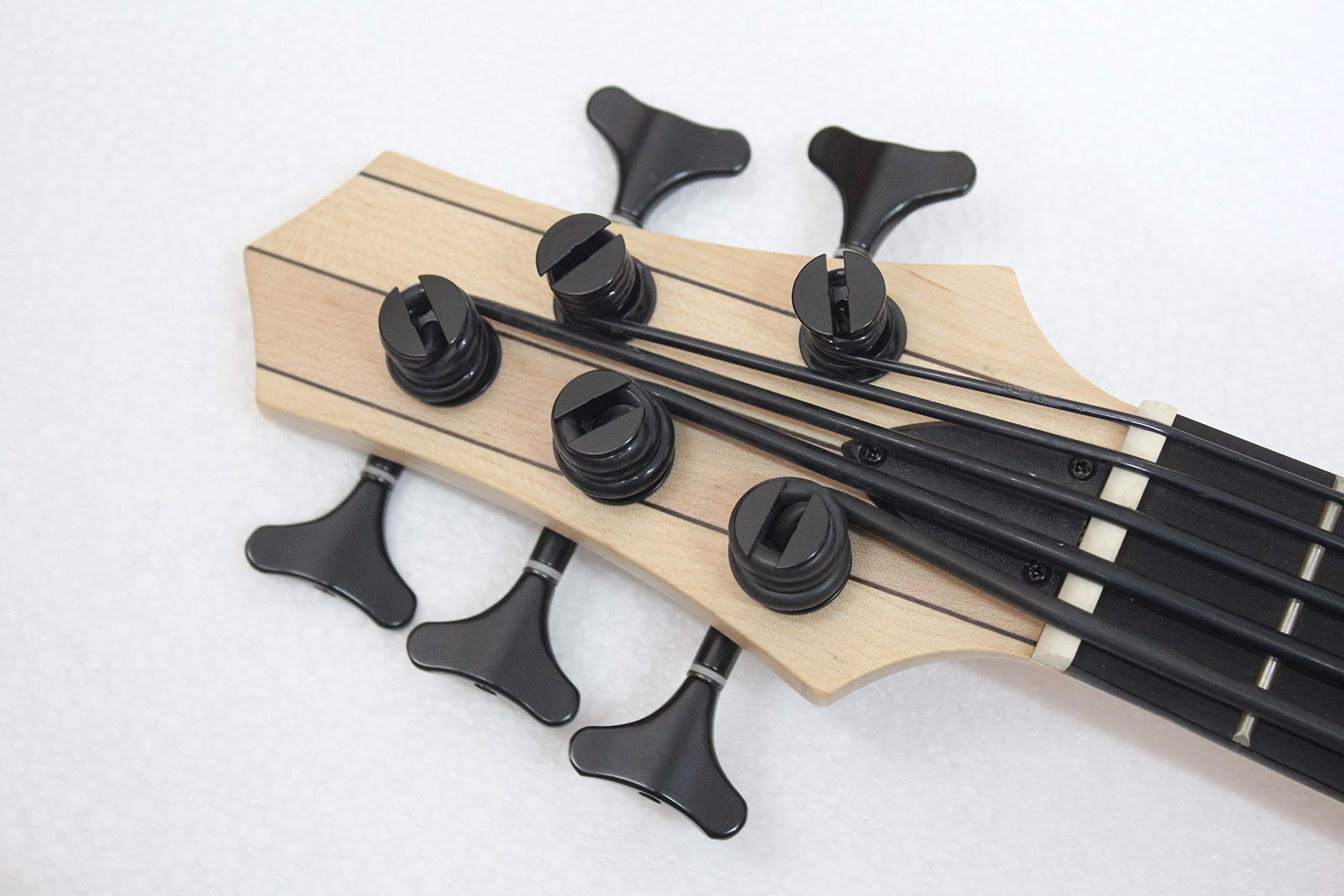 Mini 5-String Electric Bass Ukulele - Portable Travel Uke for Beginners & Professionals - Perfect for Live Performances, Studio Recording & Home Practice