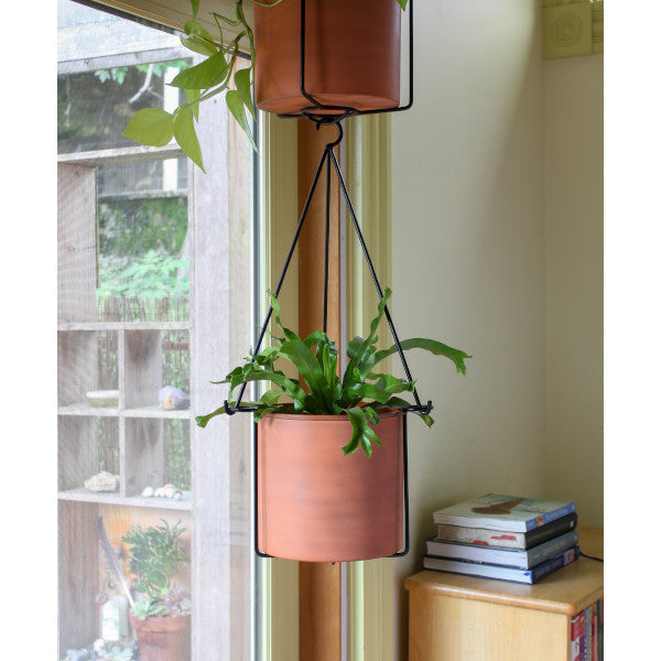 Vera Hanging Planter - Modern Macrame Plant Hanger for Indoor & Outdoor Plants - Perfect for Home, Garden, Balcony, and Patio Decor