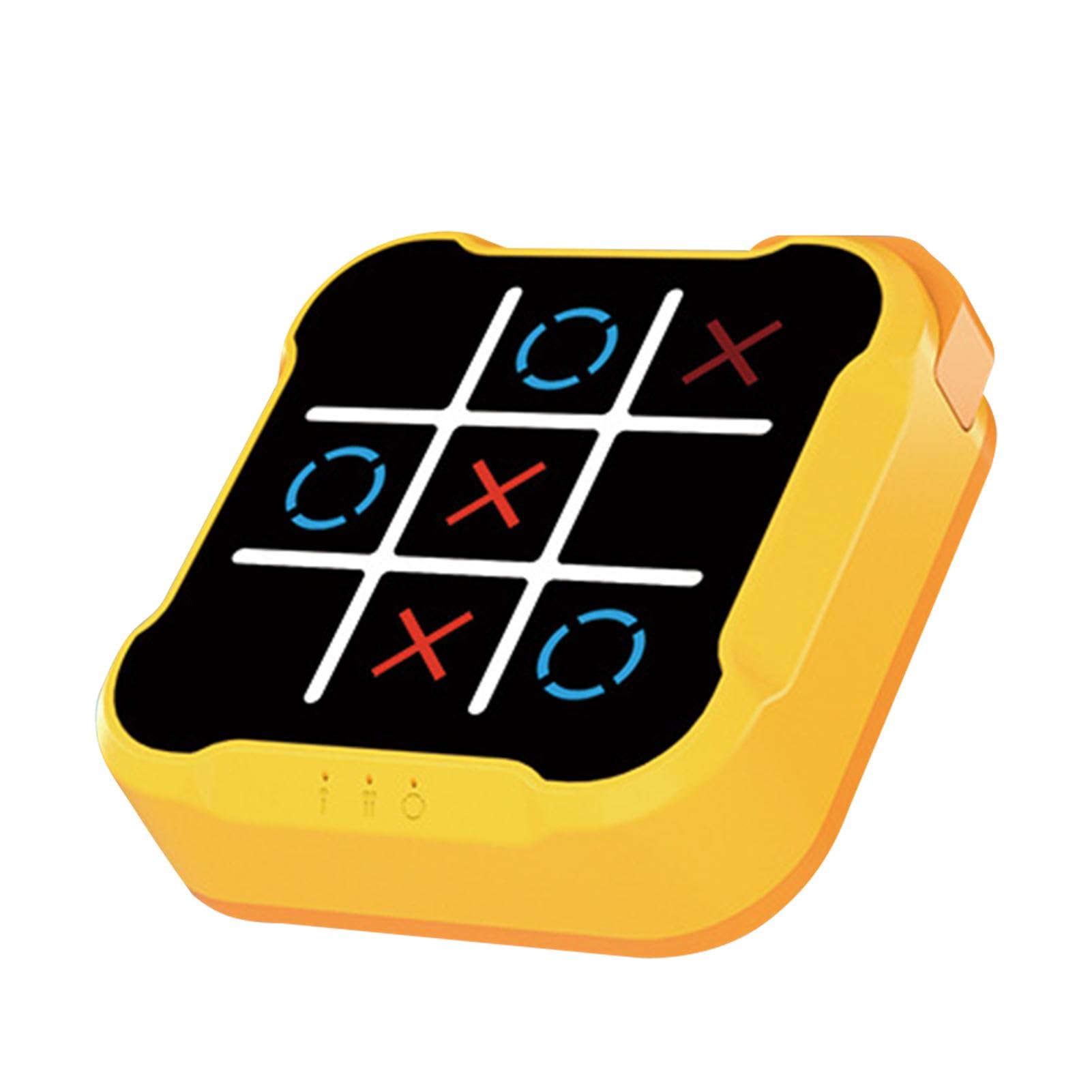 Electronic Tic Tac Toe Game - Classic Digital Strategy Board Game for Kids & Adults | Portable Travel Puzzle Toy for Family Fun, Parties & Road Trips | Interactive Electronic Morpion Game for Office, Home & Outdoor Play